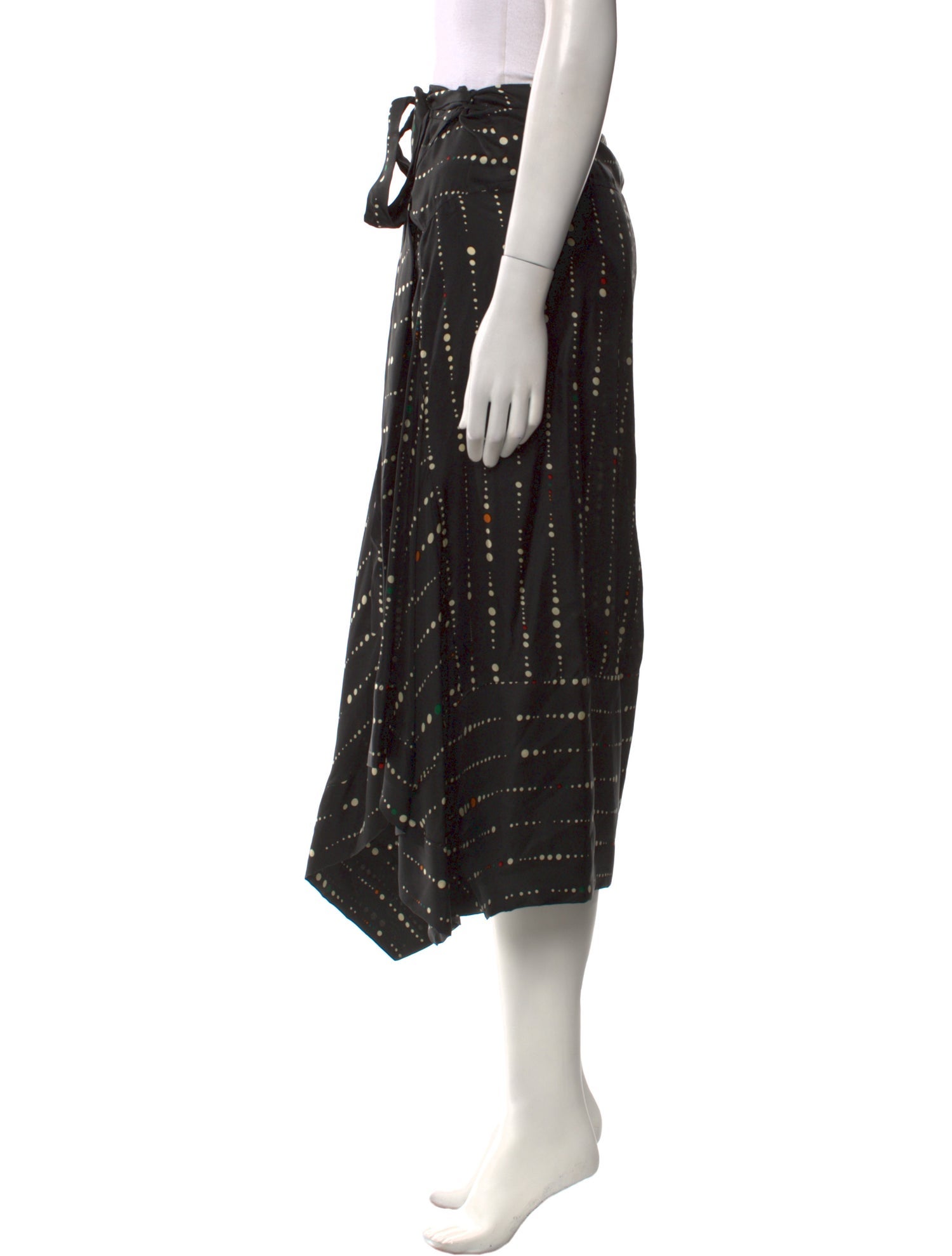 Isabel Marant Silk Midi Length Skirt