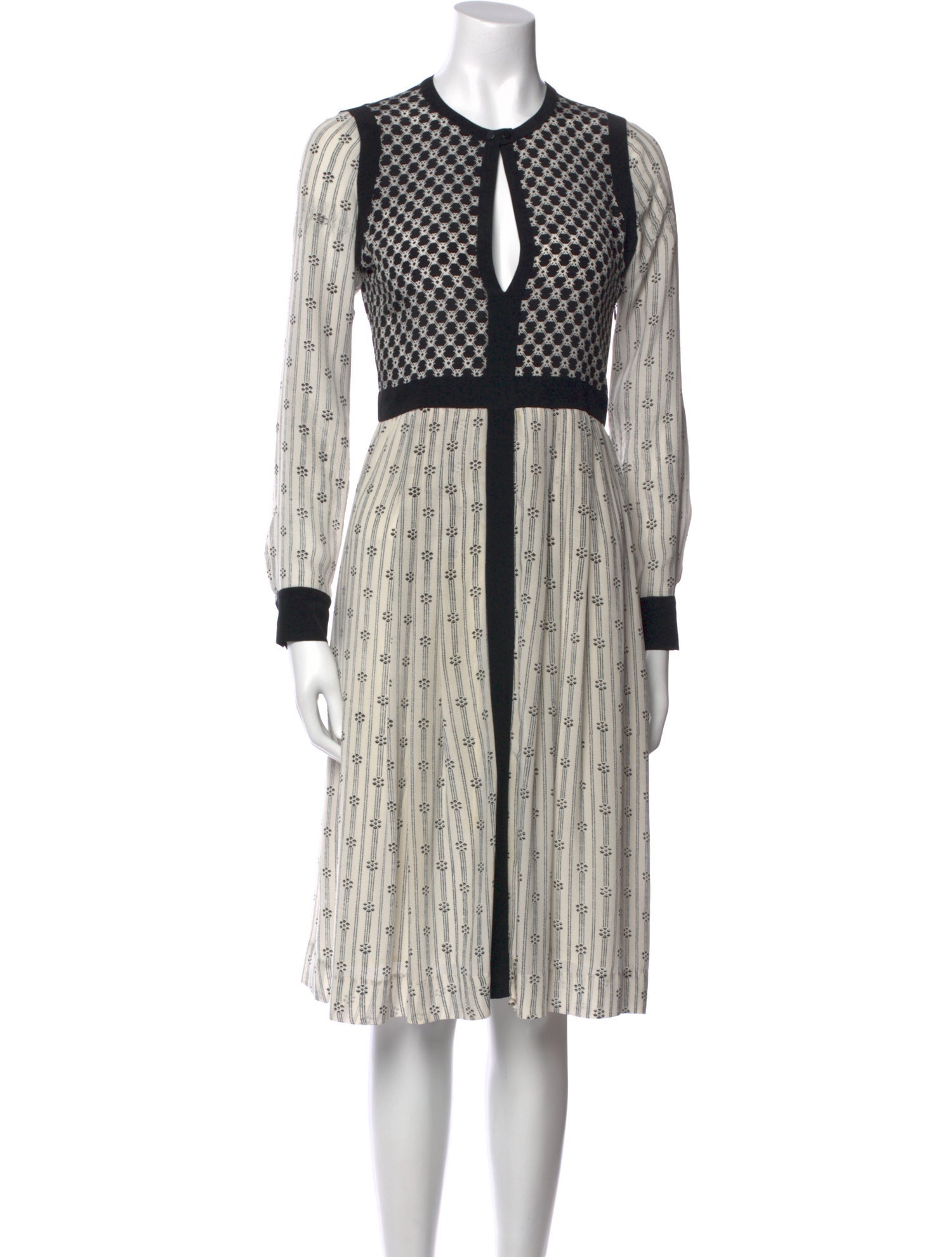 Isabel Marant Silk Knee-Length Dress