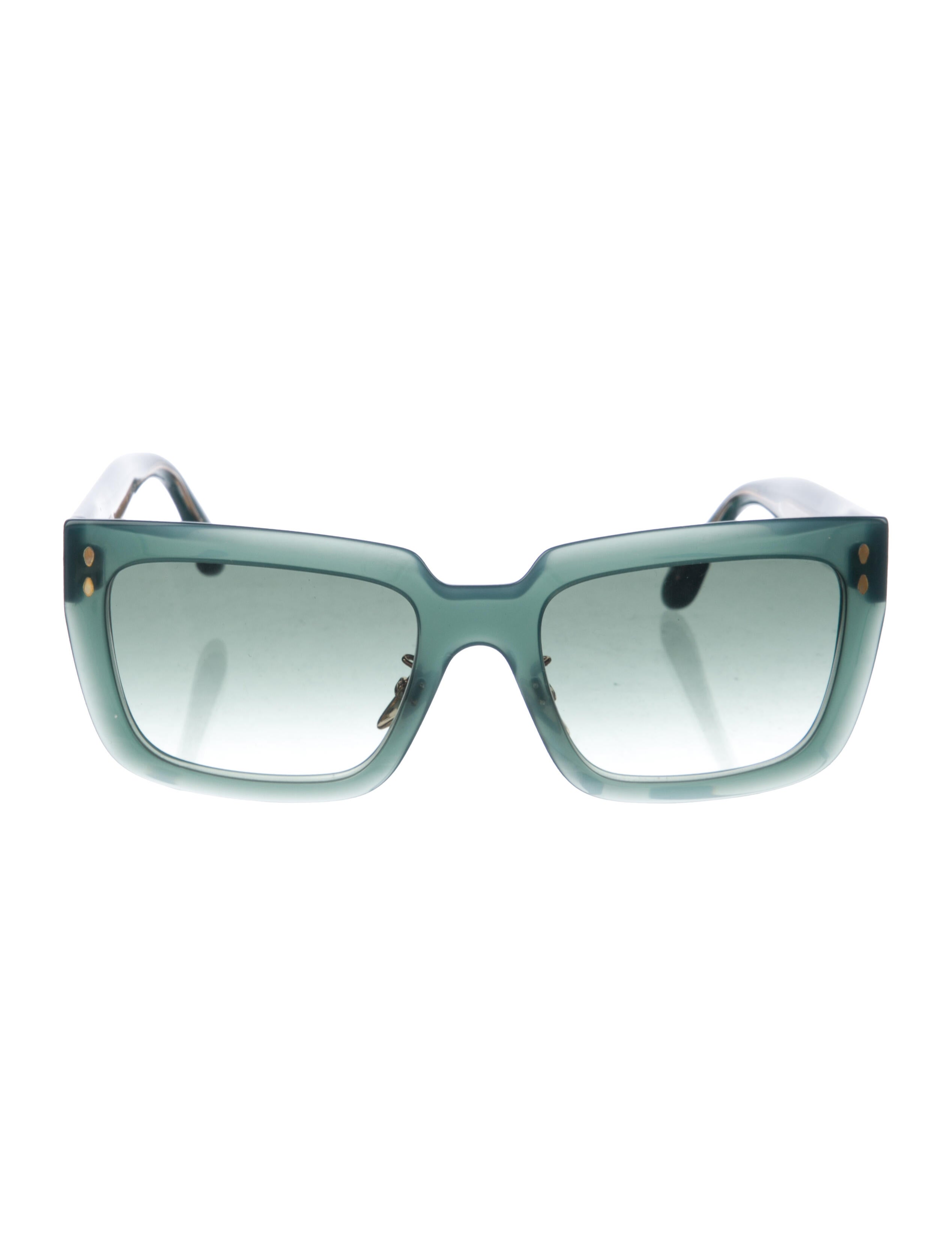 Isabel Marant Square Gradient Sunglasses