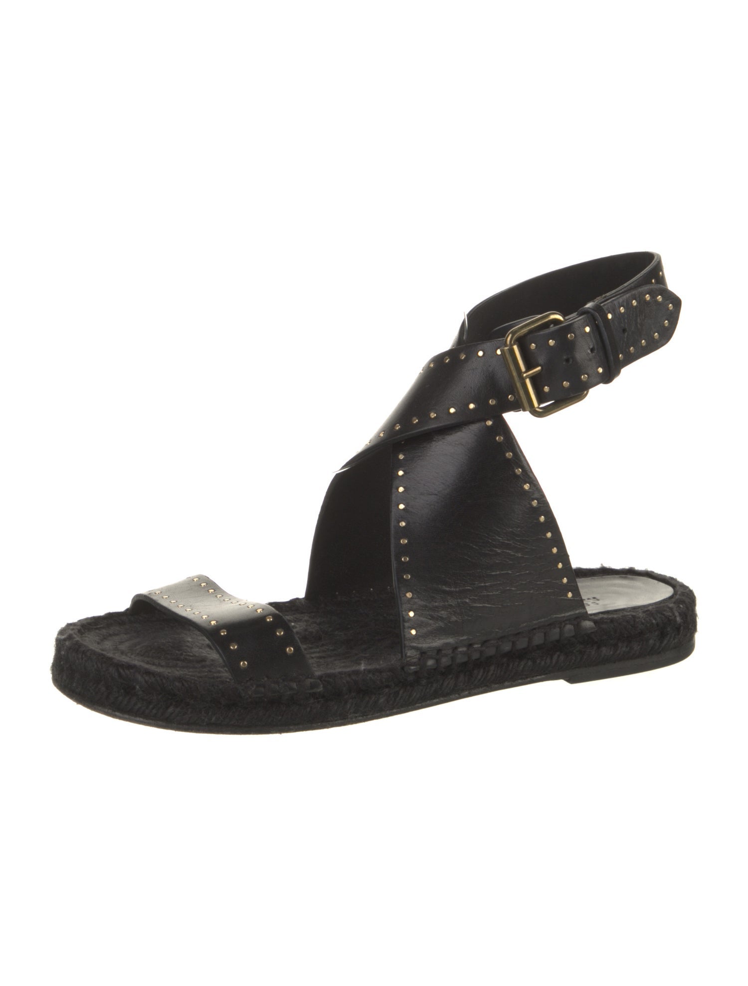 Isabel Marant Leather Slingback Sandals