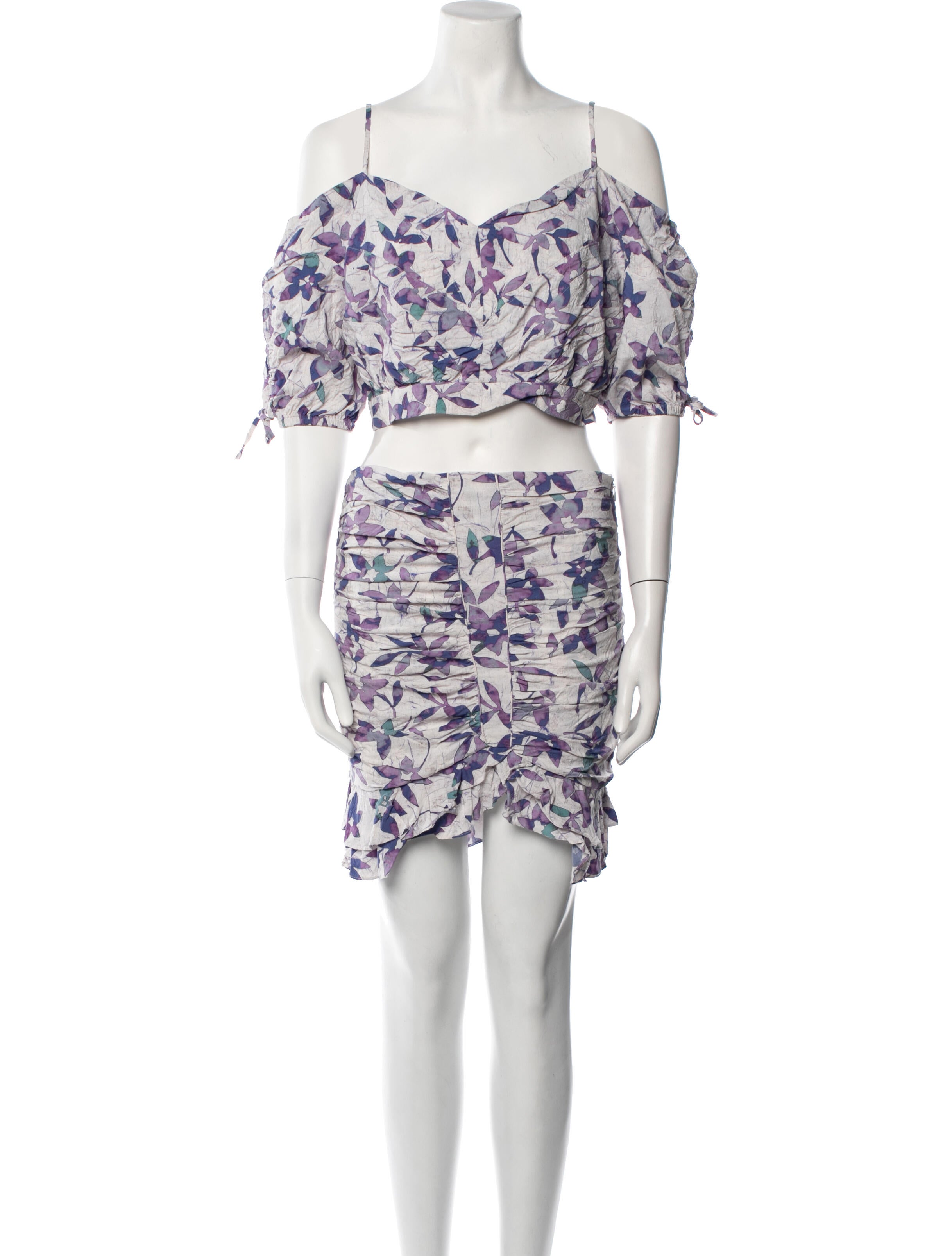 Isabel Marant Floral Print Skirt Set