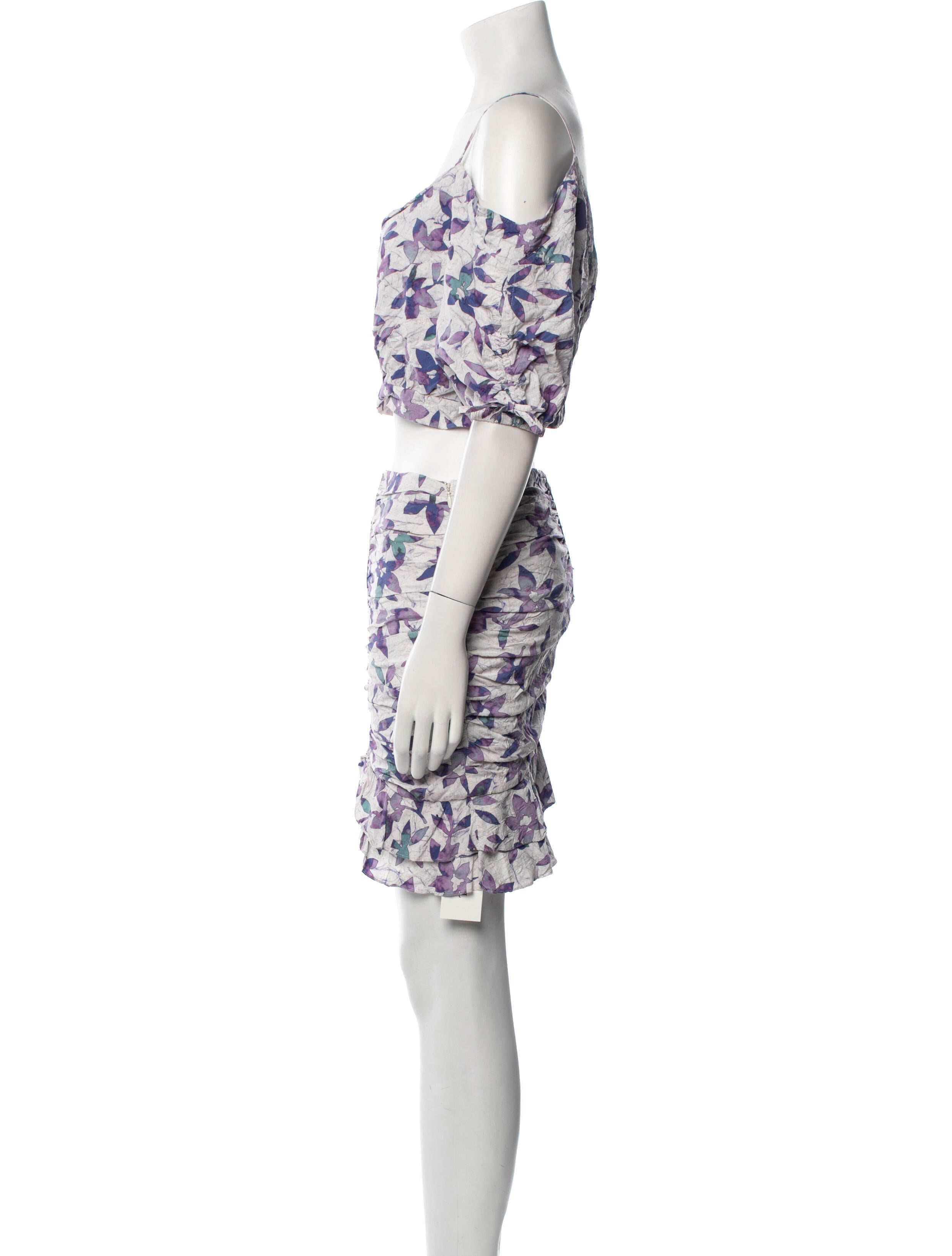 Isabel Marant Floral Print Skirt Set