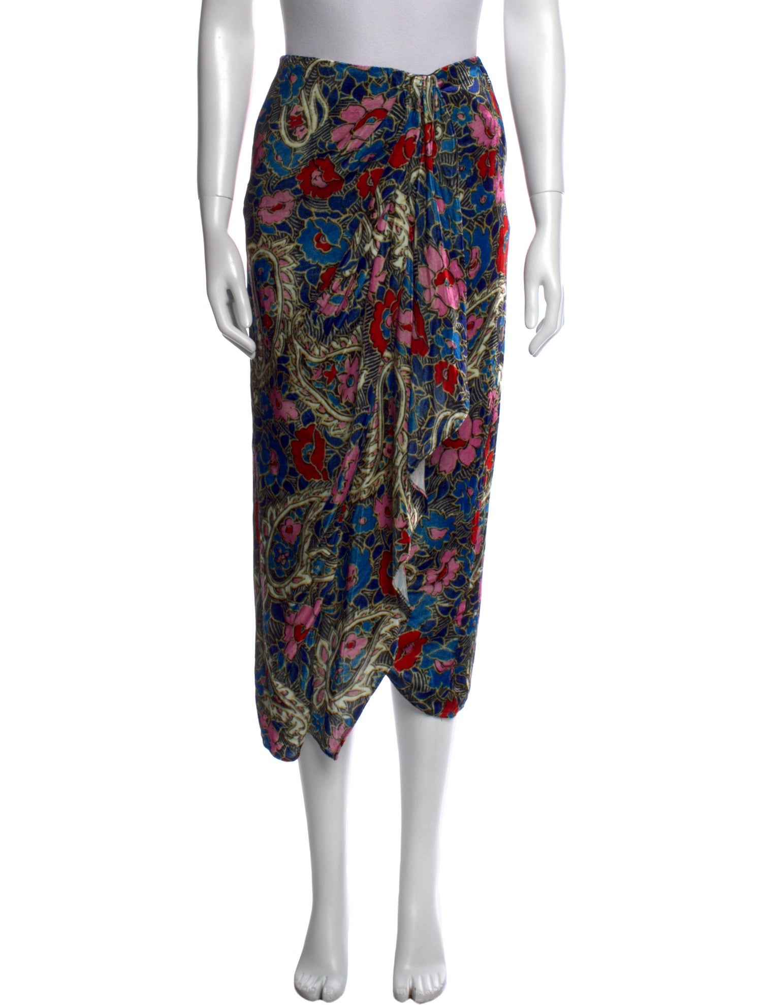 Isabel Marant Floral Print Midi Length Skirt