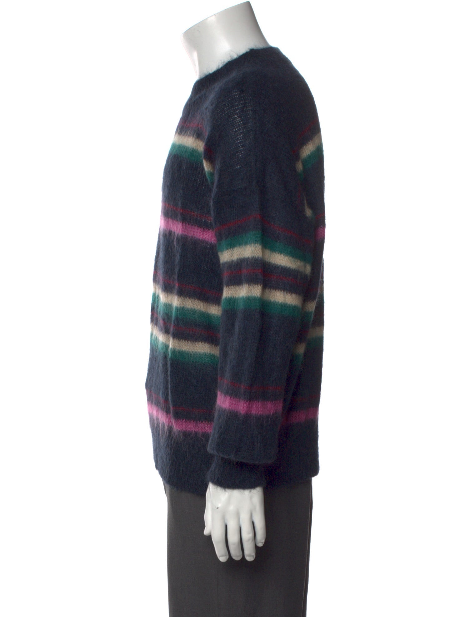 Isabel Marant Kid Mohair Striped Pullover