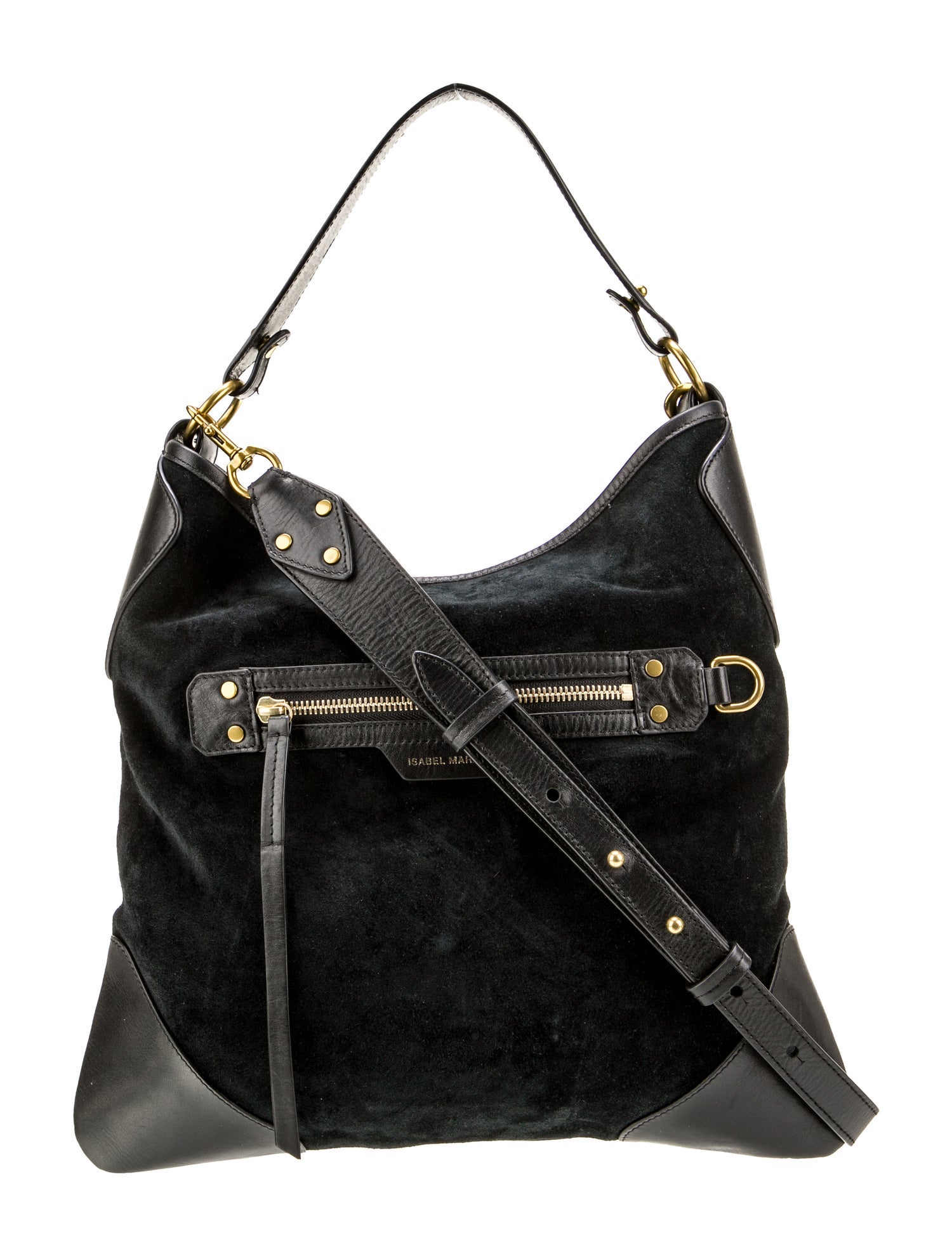 Isabel Marant Suede Top Handle Bag