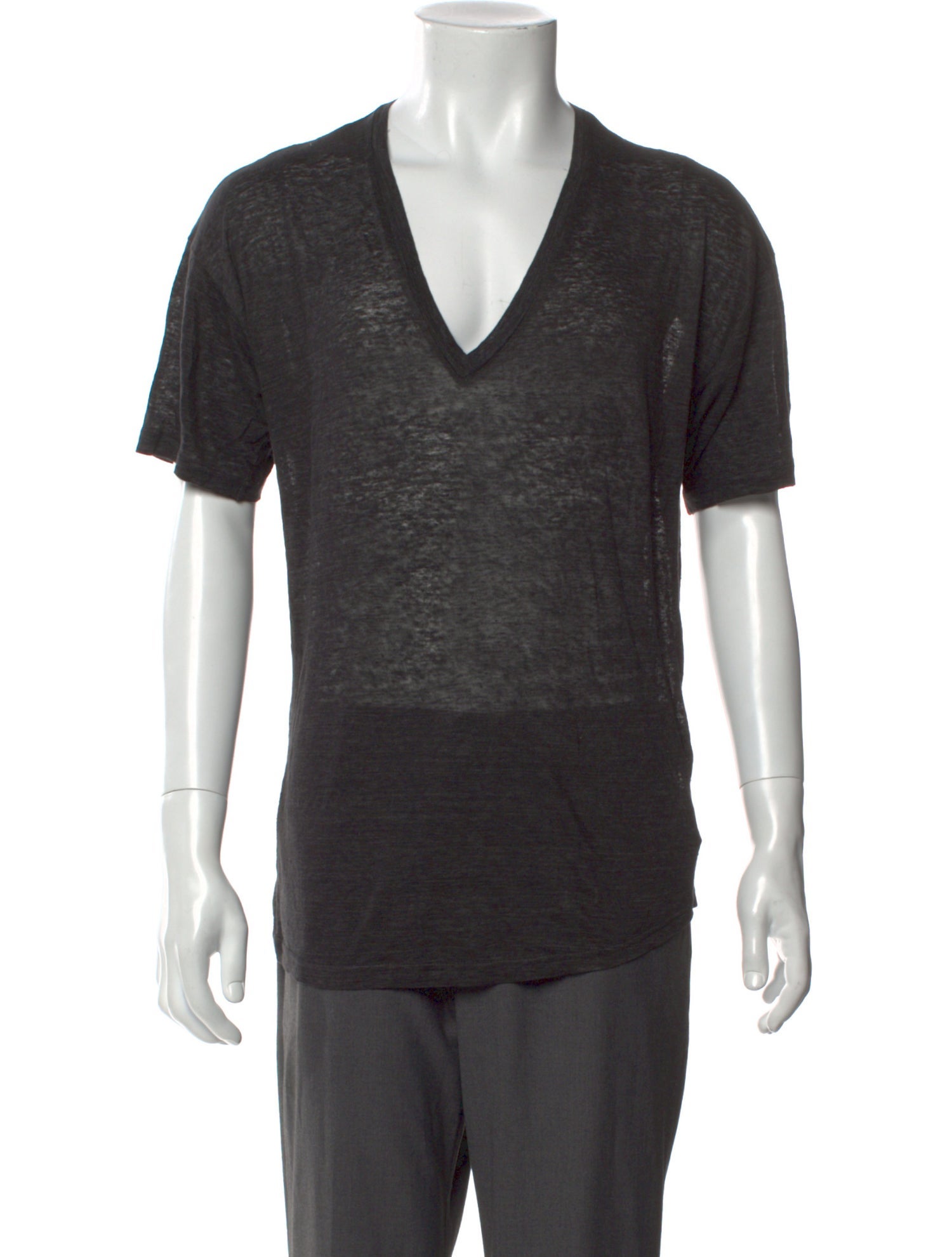 Isabel Marant Linen V-Neck Henley
