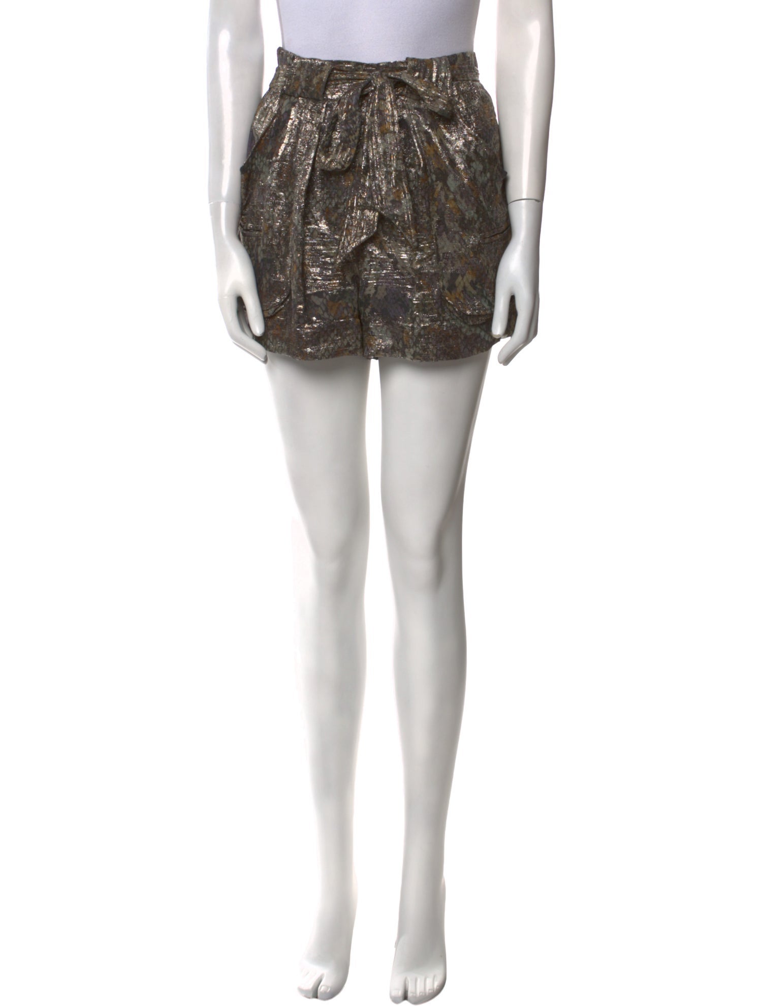 Isabel Marant Silk Mini Shorts