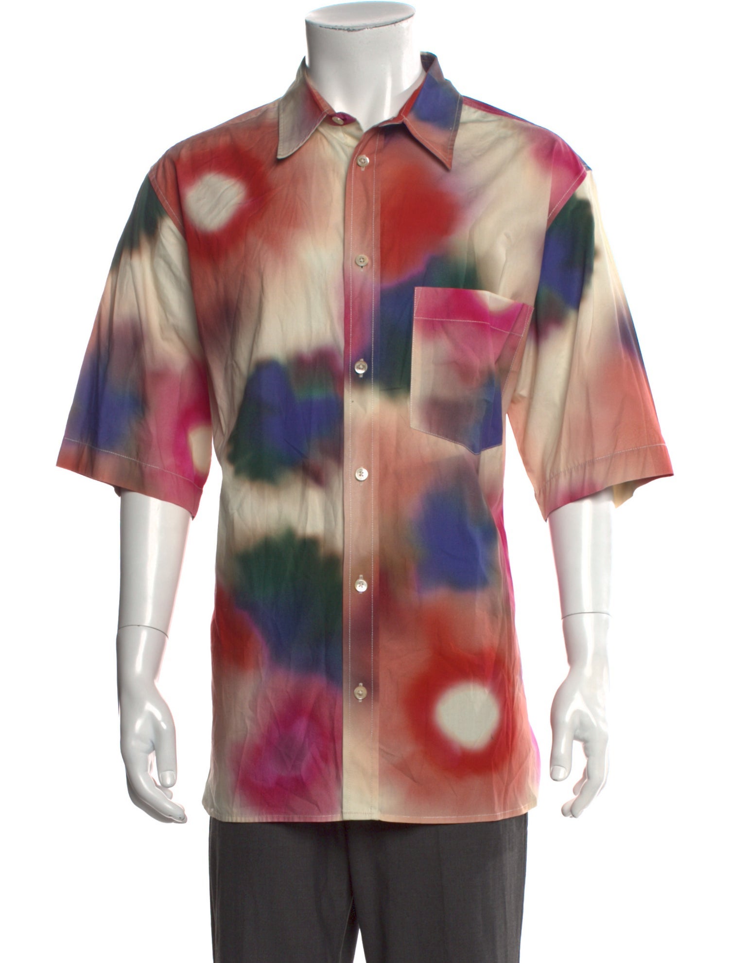 Isabel Marant Graphic Print Short Sleeve Shirt w/ Tags