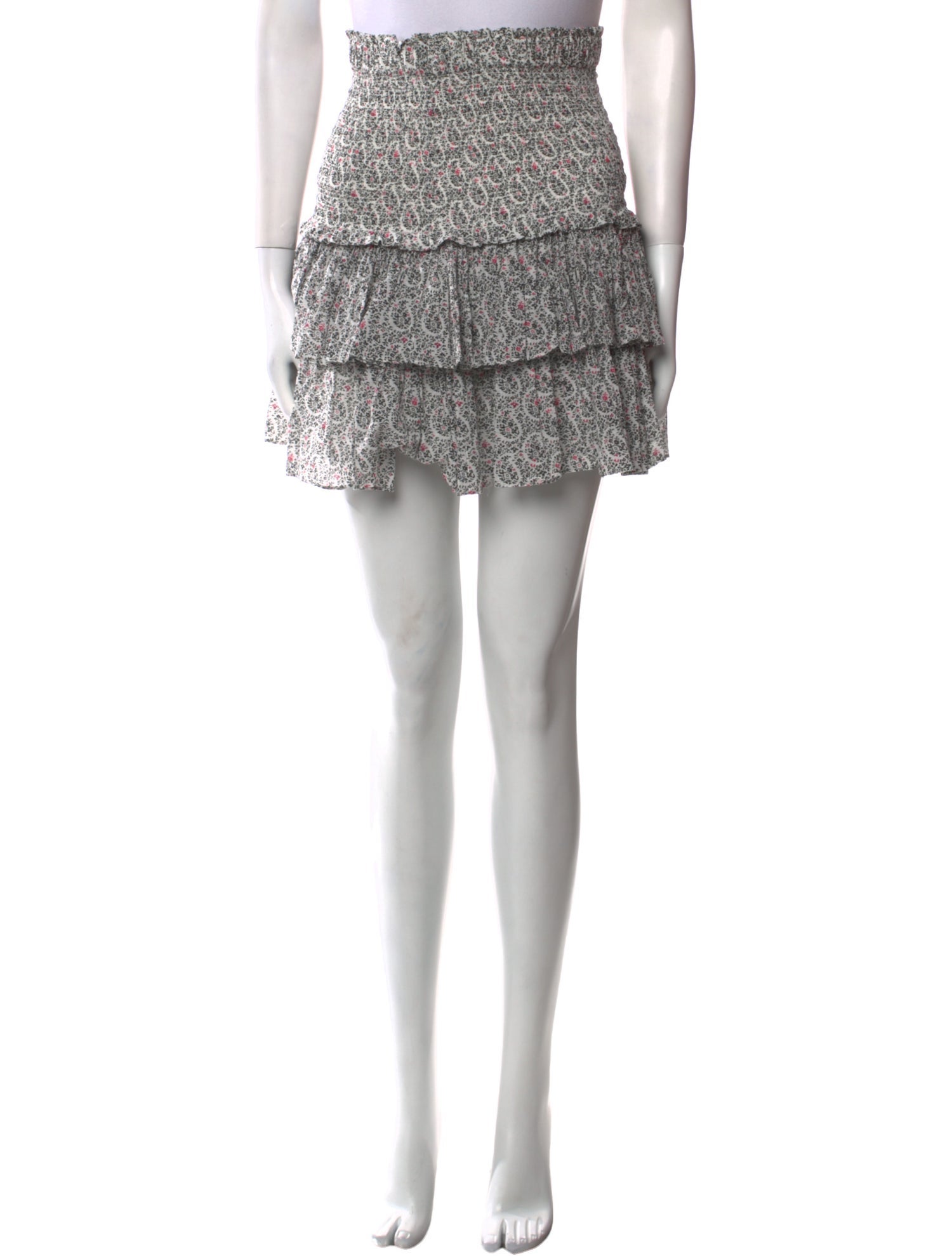 Isabel Marant Floral Print Mini Skirt