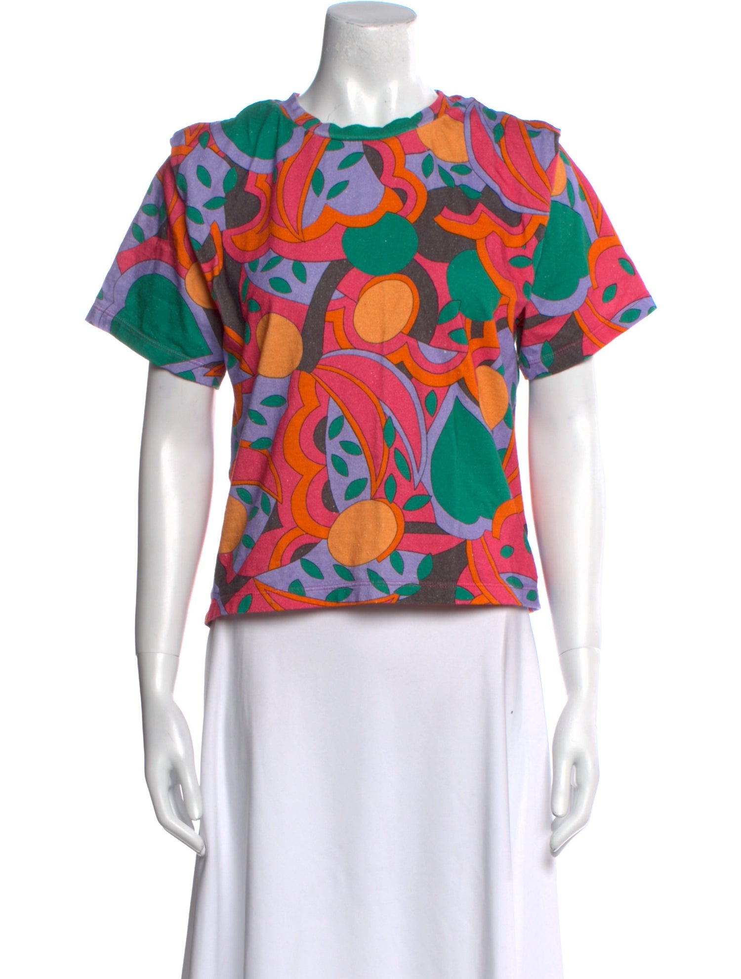 Isabel Marant Printed Crew Neck T-Shirt