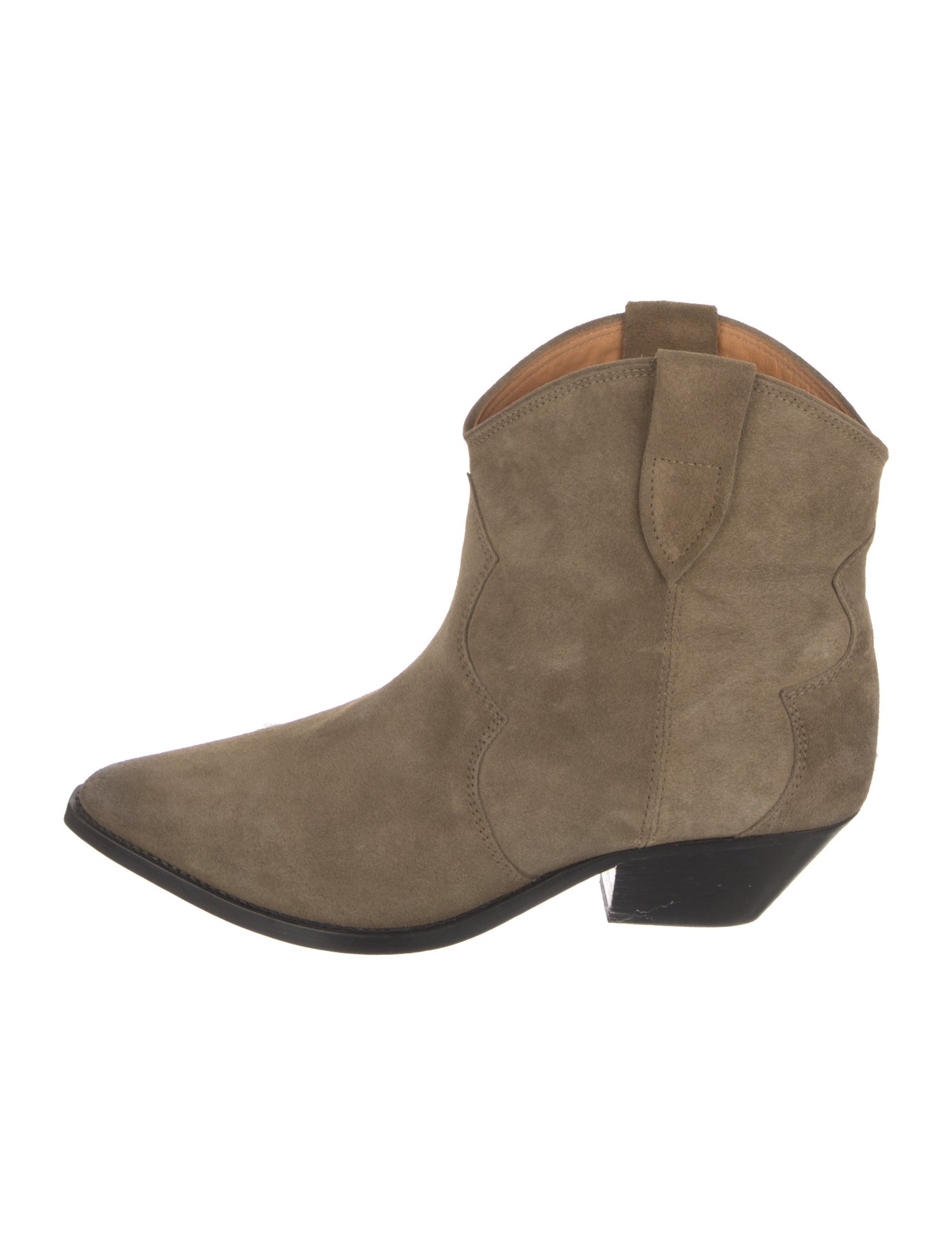 Isabel Marant Suede Western Boots