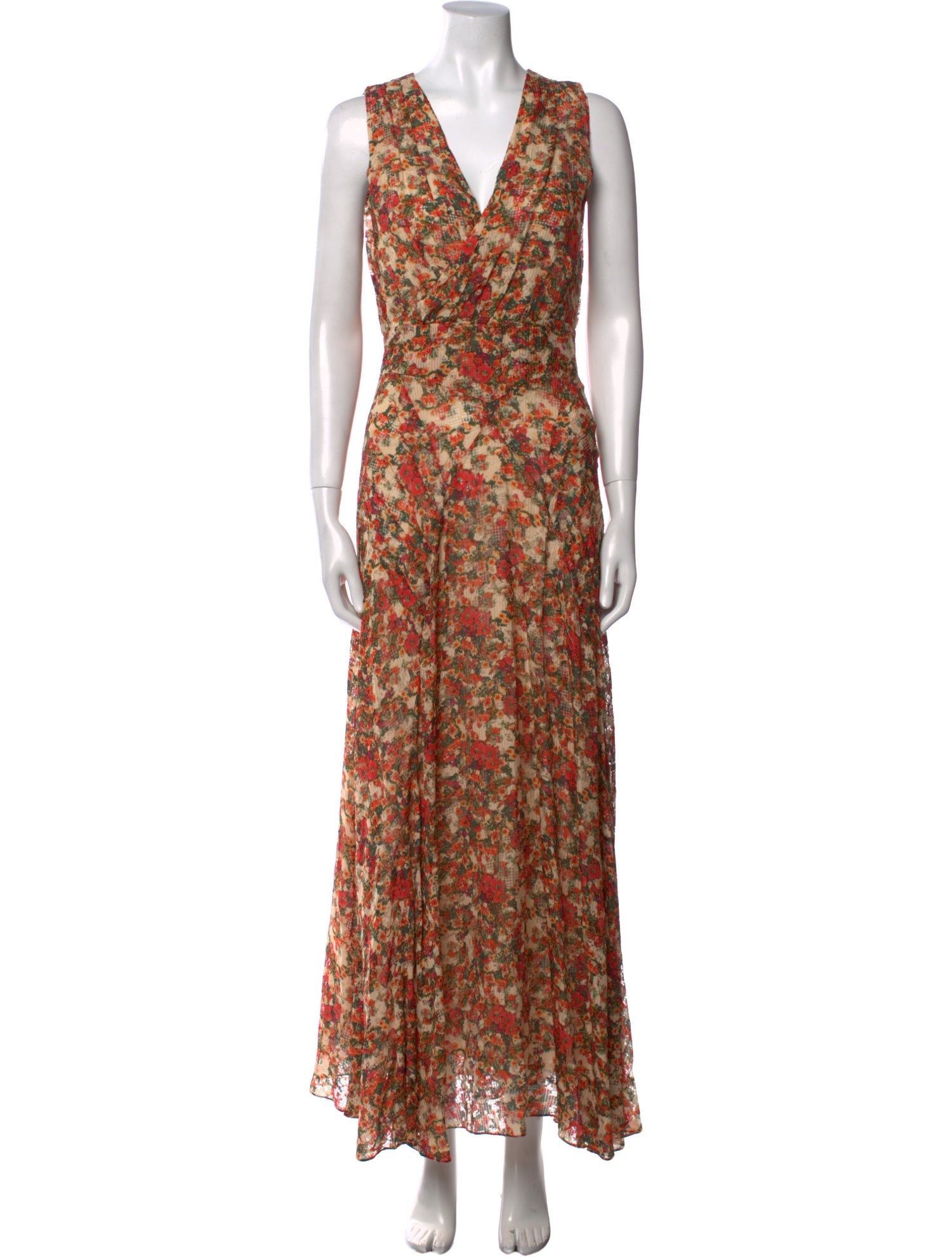 Isabel Marant Floral Print Long Dress