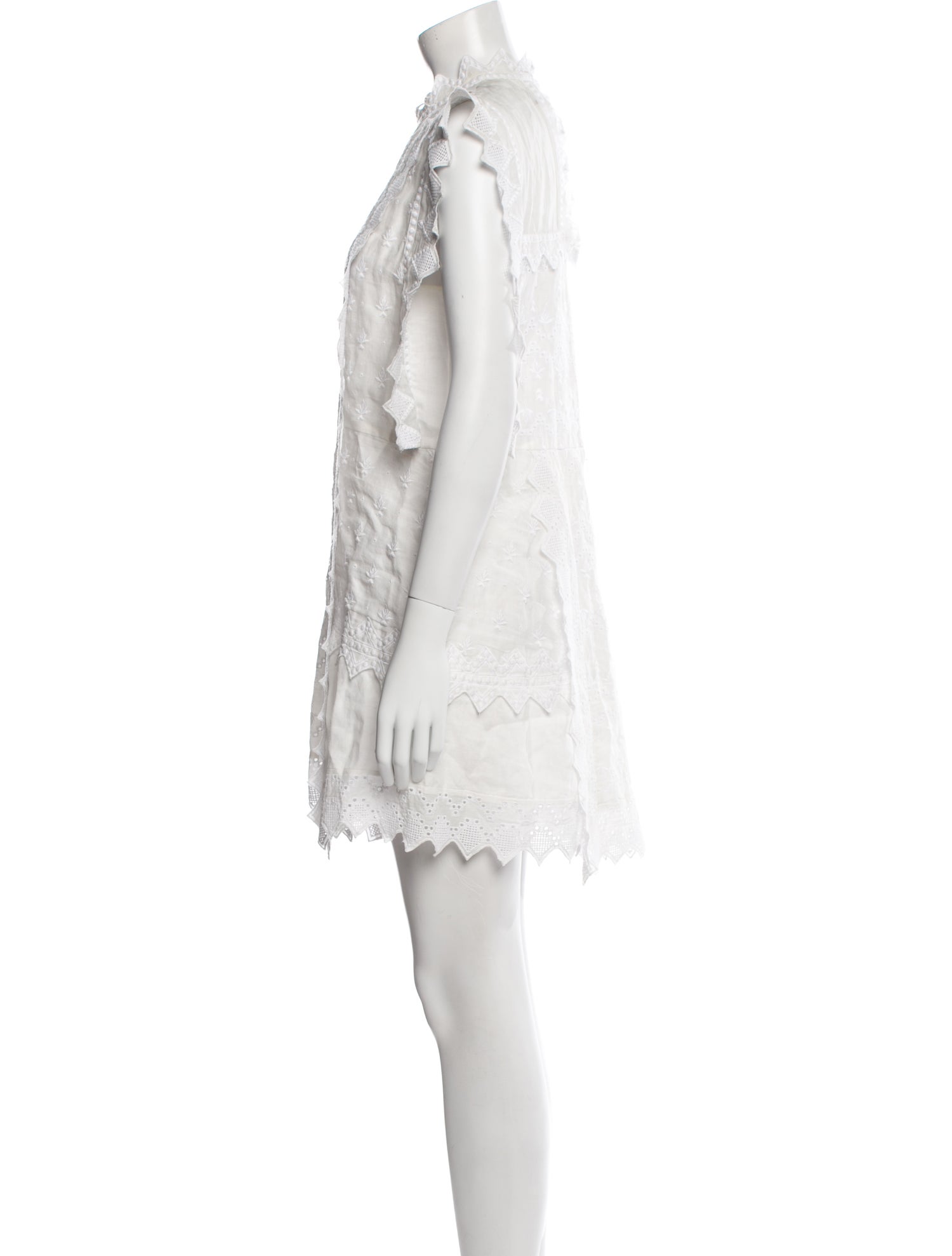 Isabel Marant Lace Pattern Mini Dress