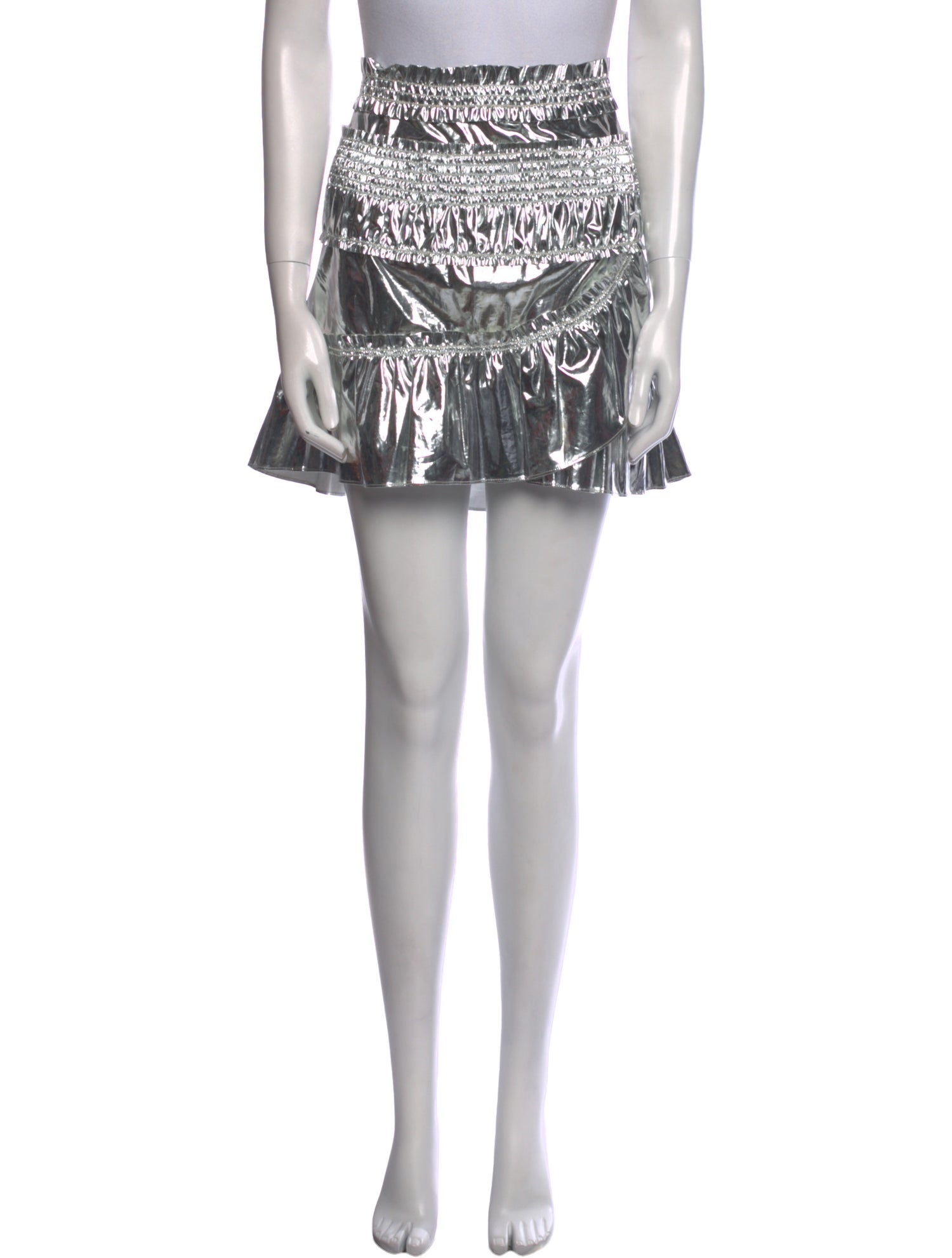 Isabel Marant Ruffle Embellishment Mini Skirt