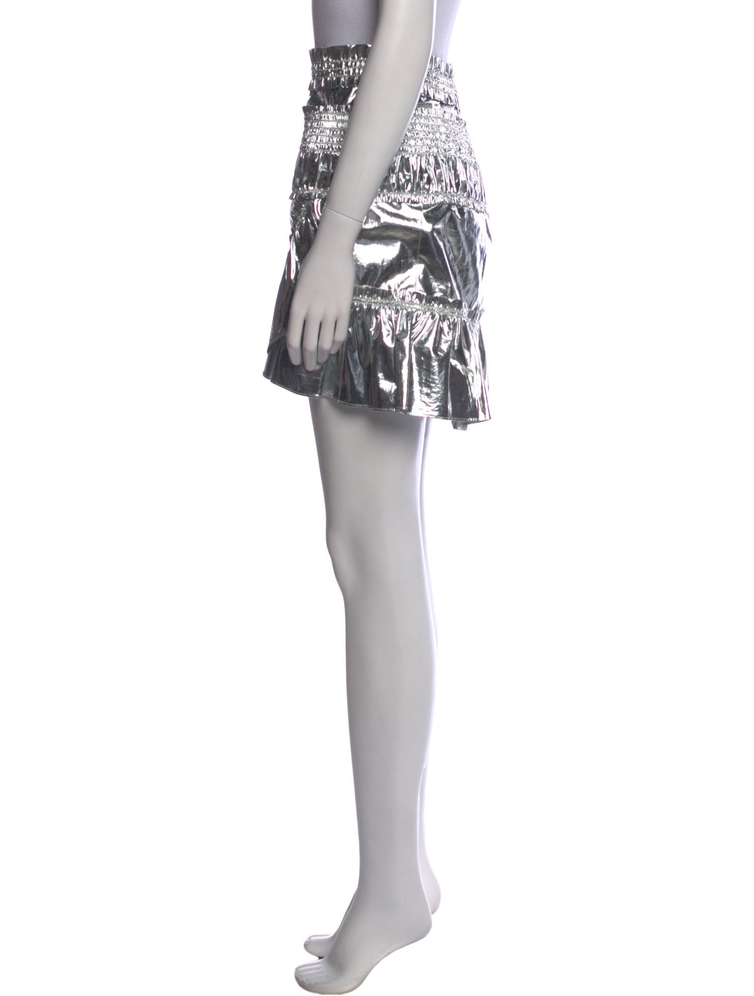 Isabel Marant Ruffle Embellishment Mini Skirt