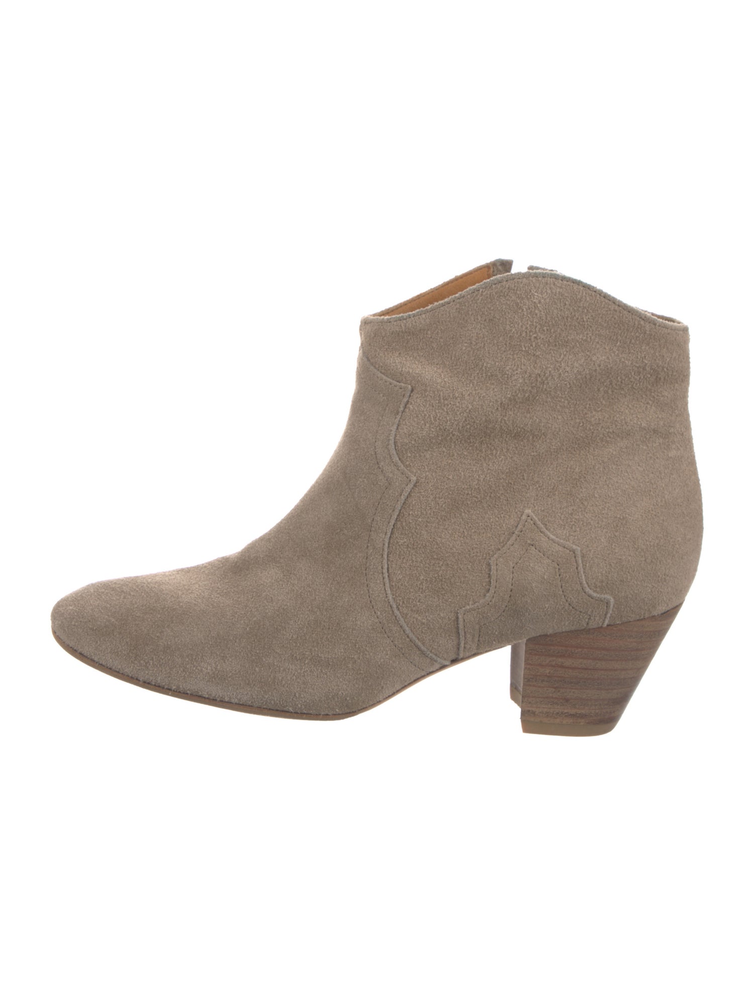Isabel Marant Suede Western Boots