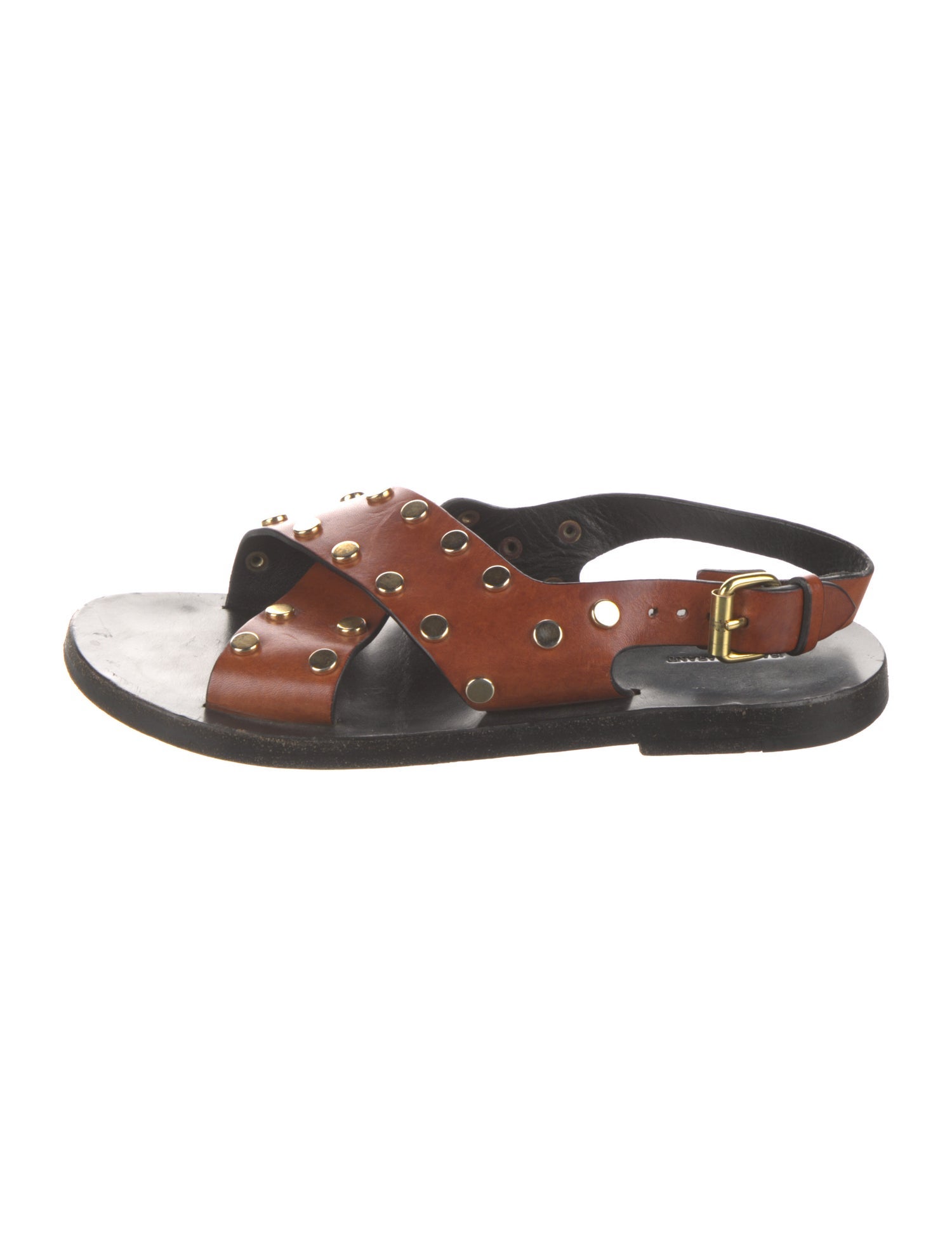 Isabel Marant Leather Slingback Sandals