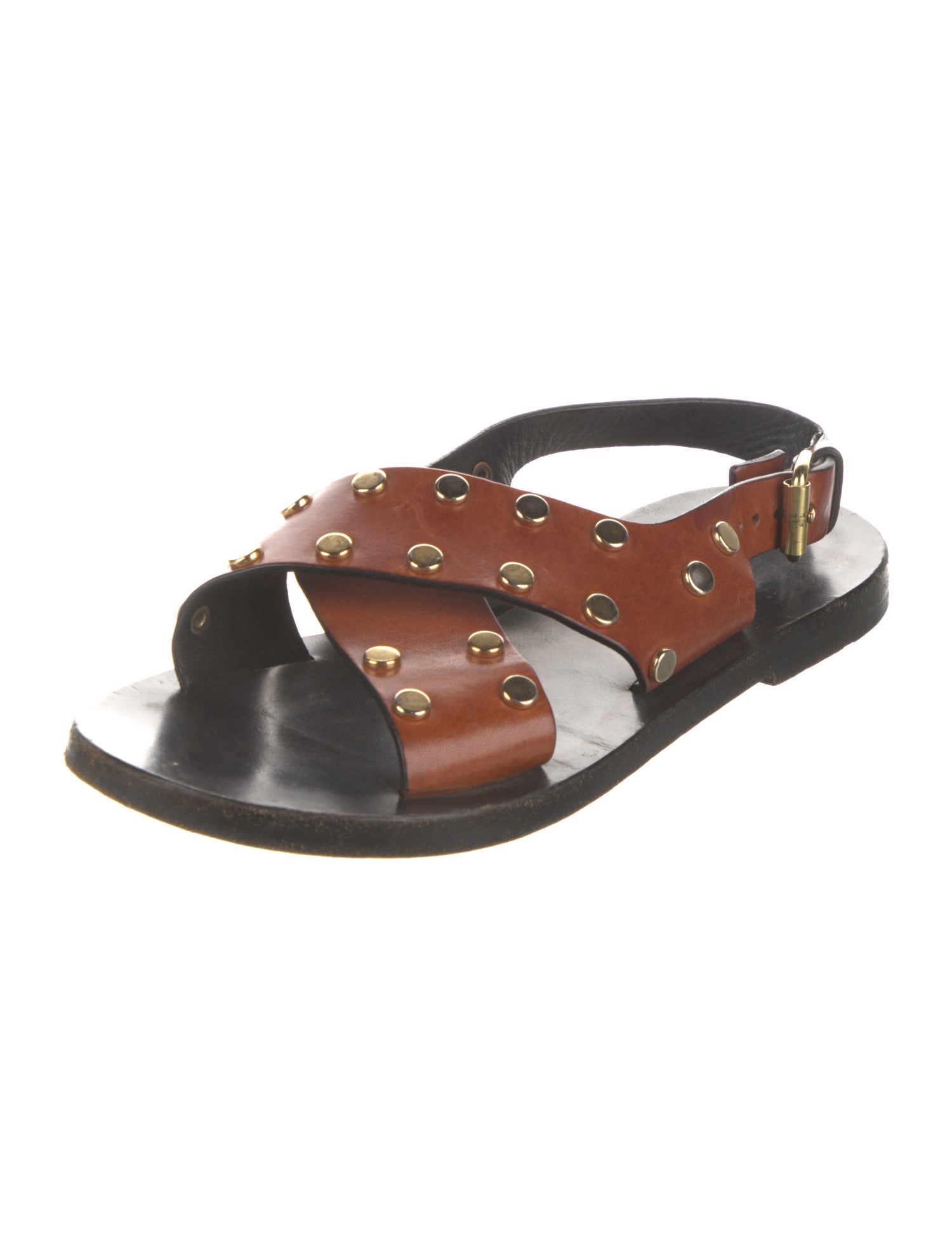 Isabel Marant Leather Slingback Sandals