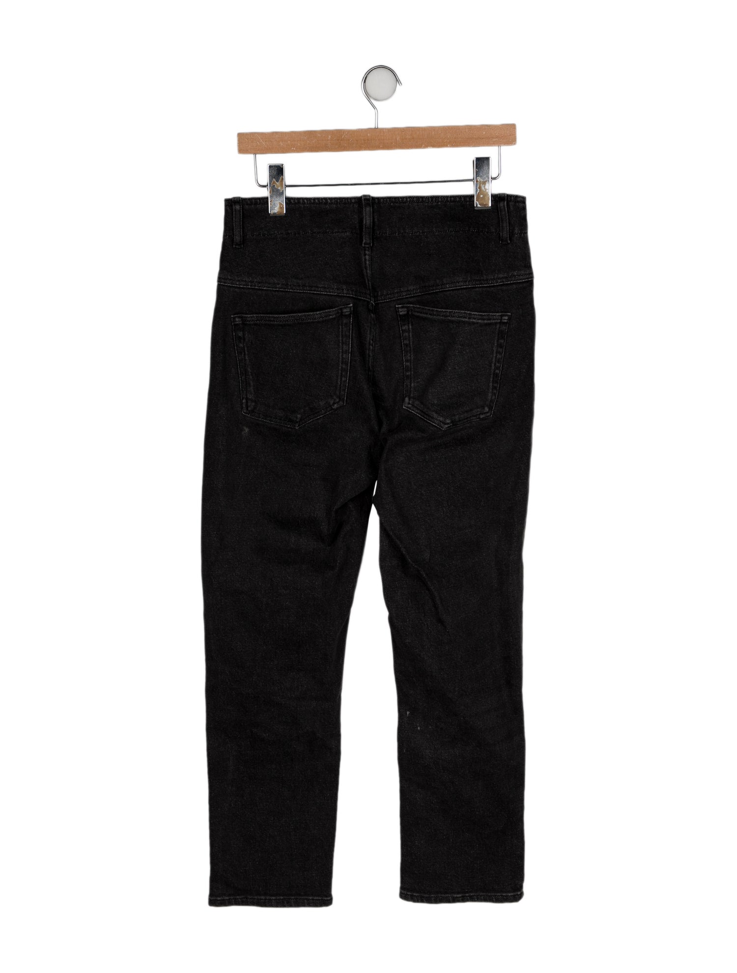 Isabel Marant High-Rise Straight Leg Jeans