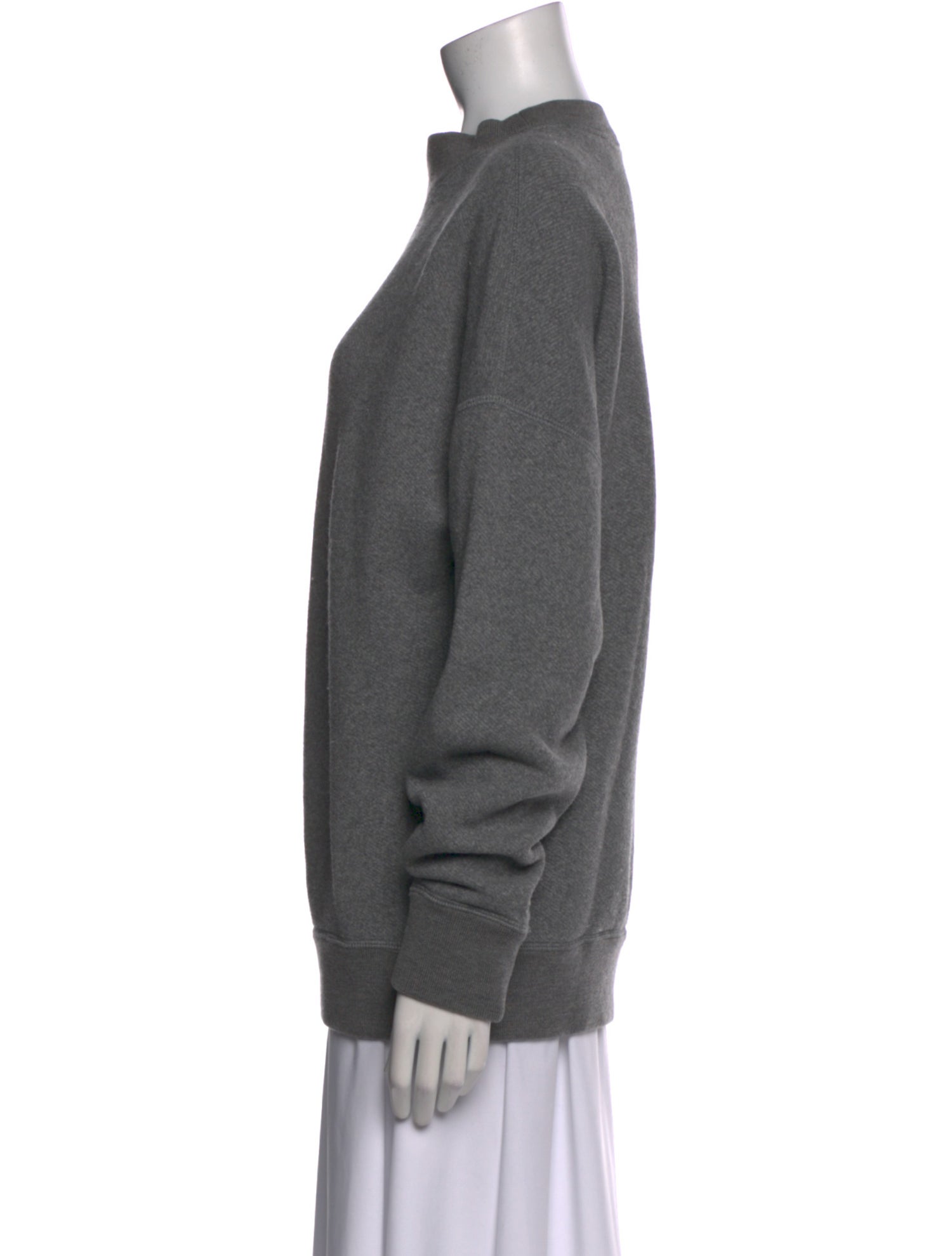 Isabel Marant Mock Neck Long Sleeve Sweatshirt