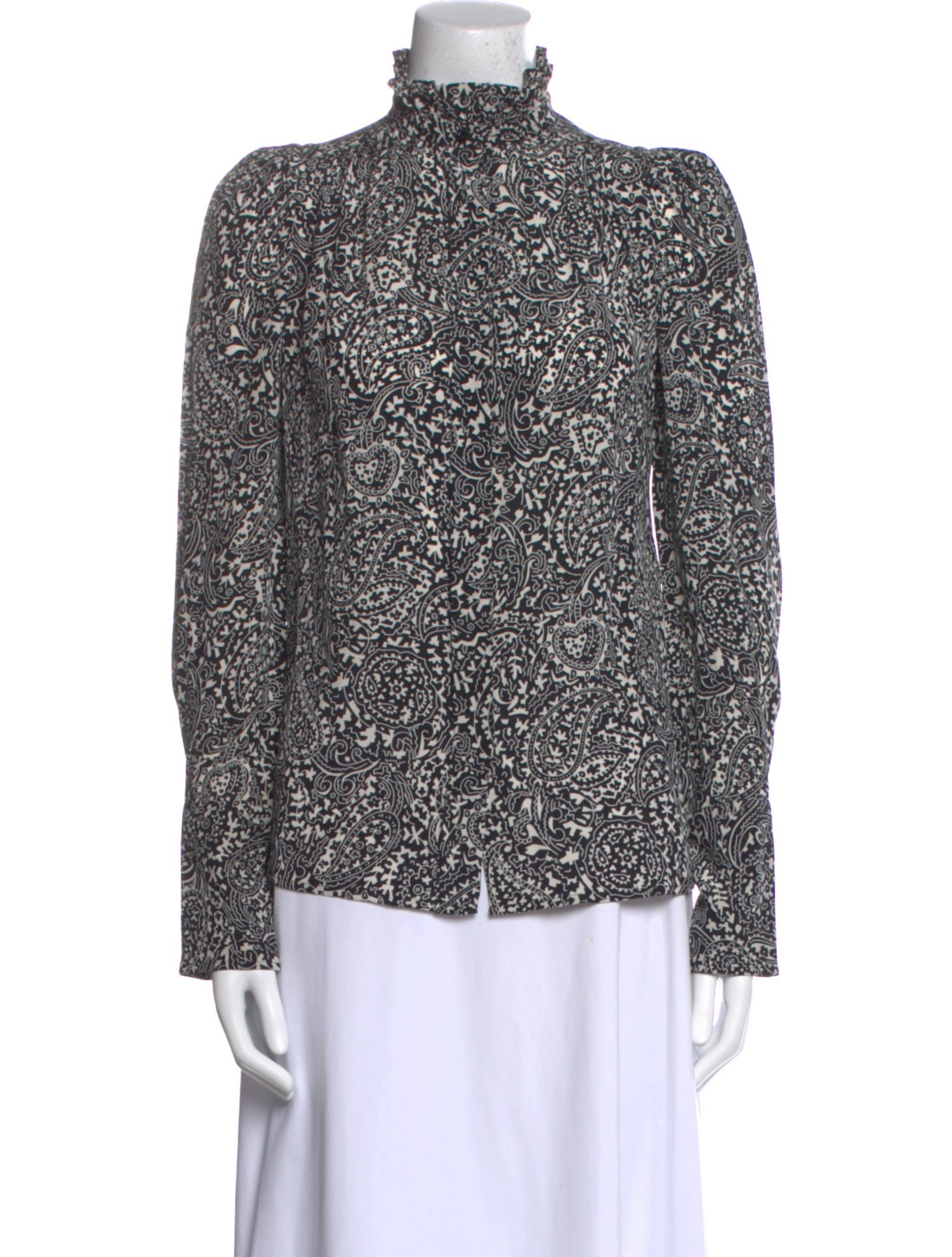 Isabel Marant Silk Printed Blouse