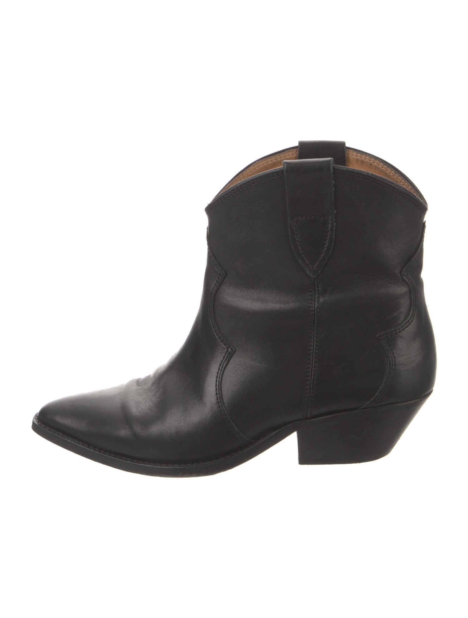 Isabel Marant Leather Western Boots