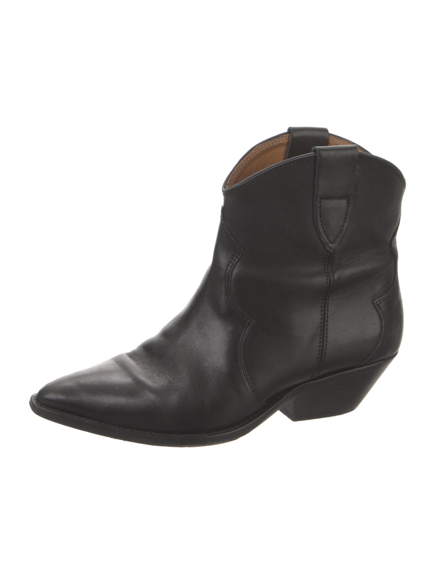 Isabel Marant Leather Western Boots