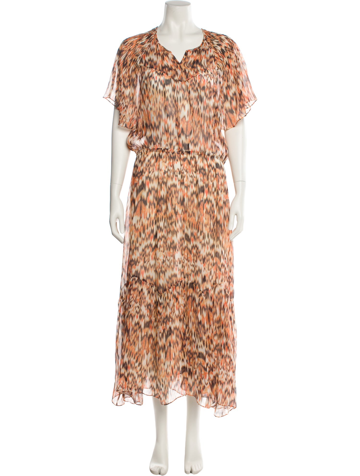Isabel Marant Silk Long Dress