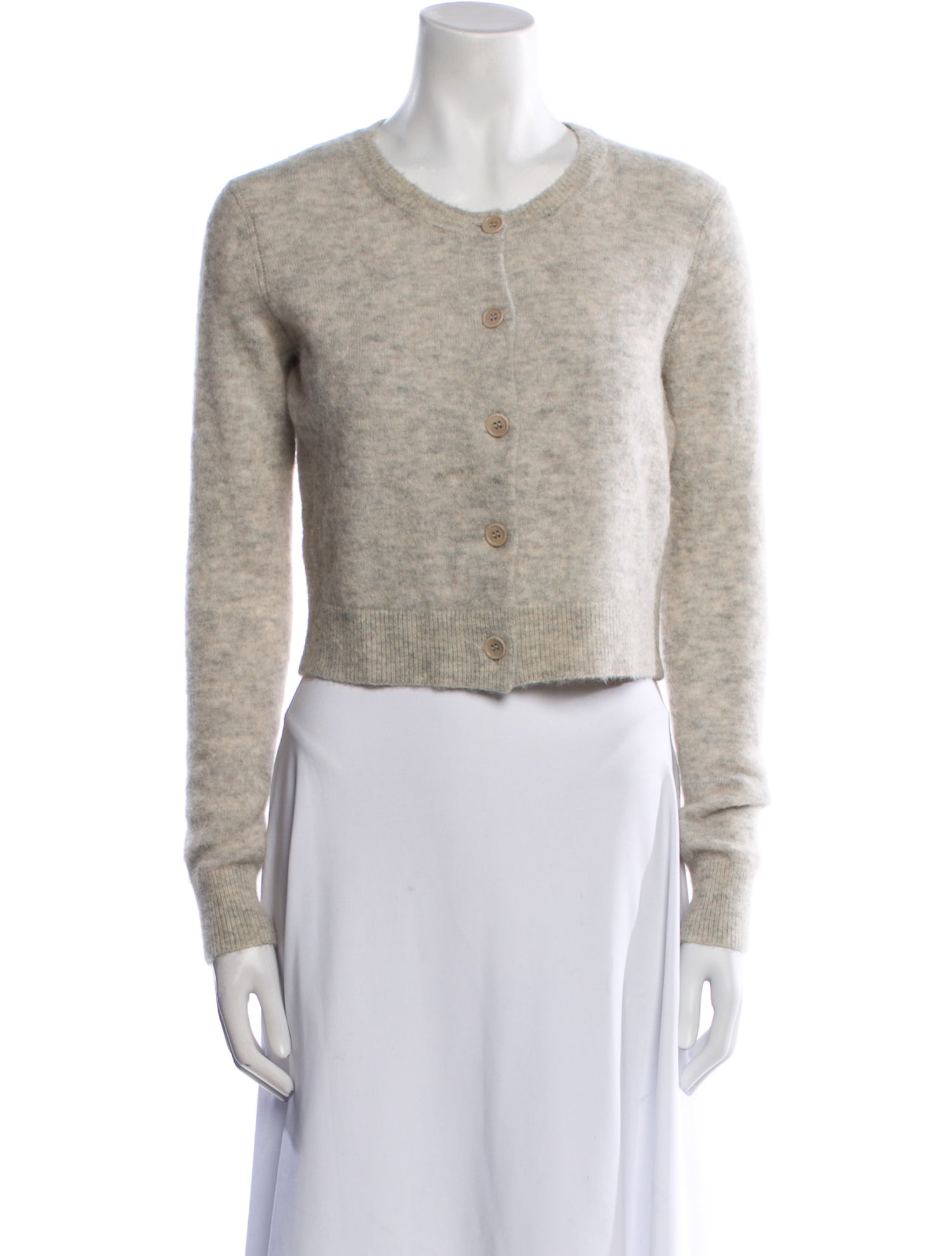 Étoile Isabel Marant Baby Alpaca Scoop Neck Sweater