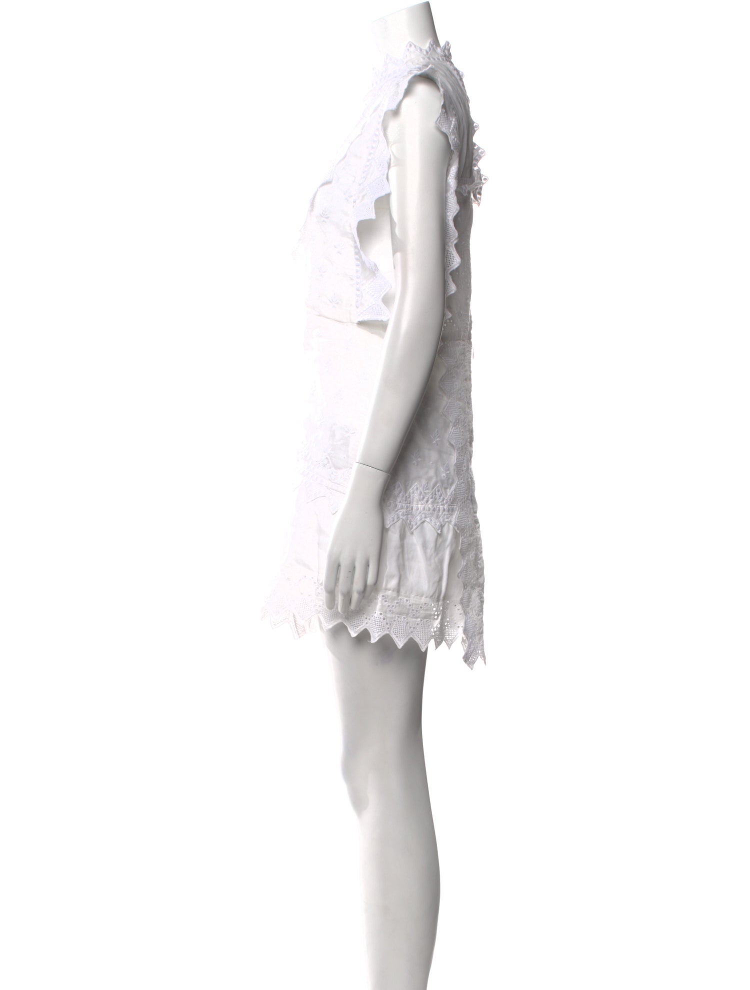 Isabel Marant Mock Neck Mini Dress