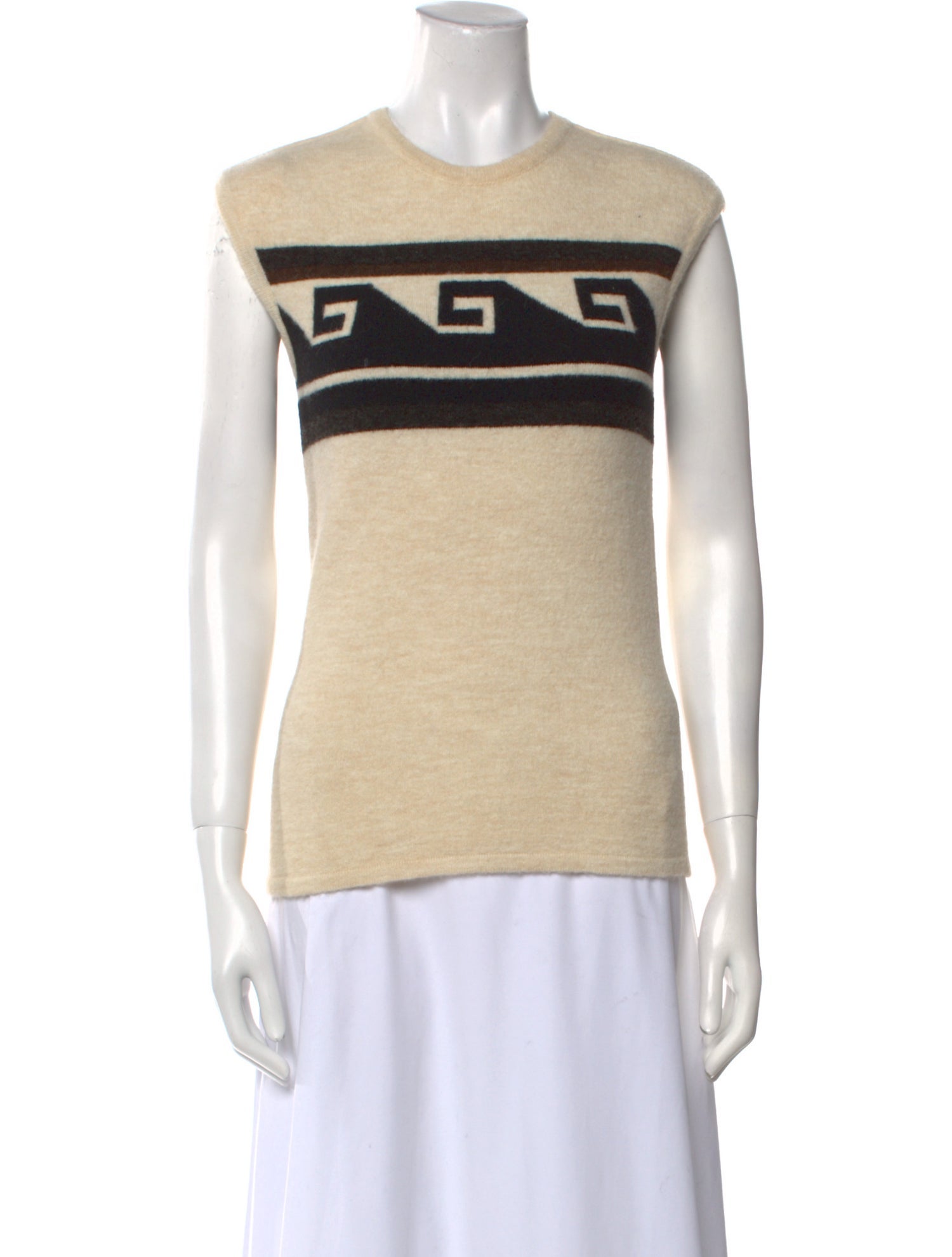 Isabel Marant Graphic Print Crew Neck Sweater