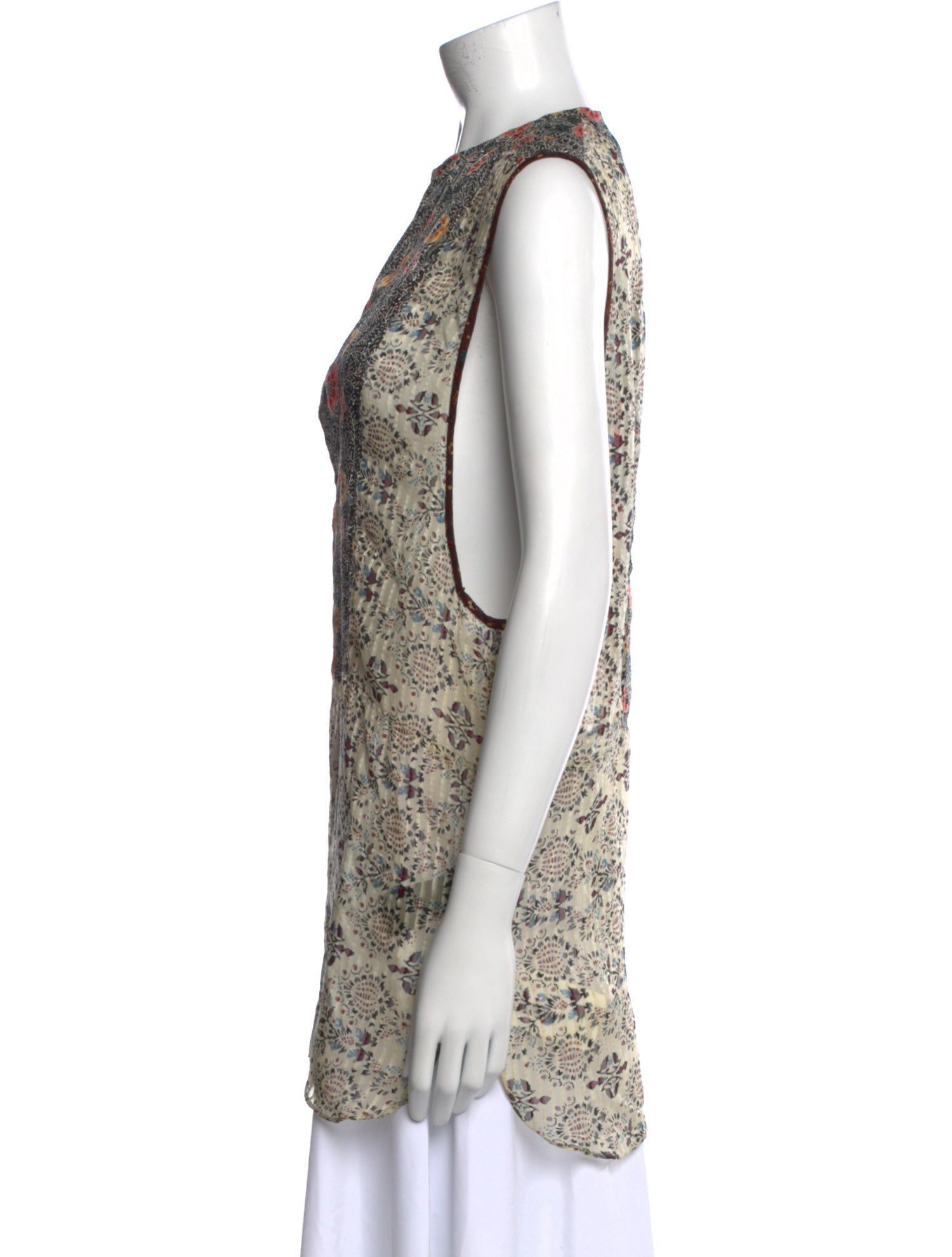 Isabel Marant Silk Printed Tunic