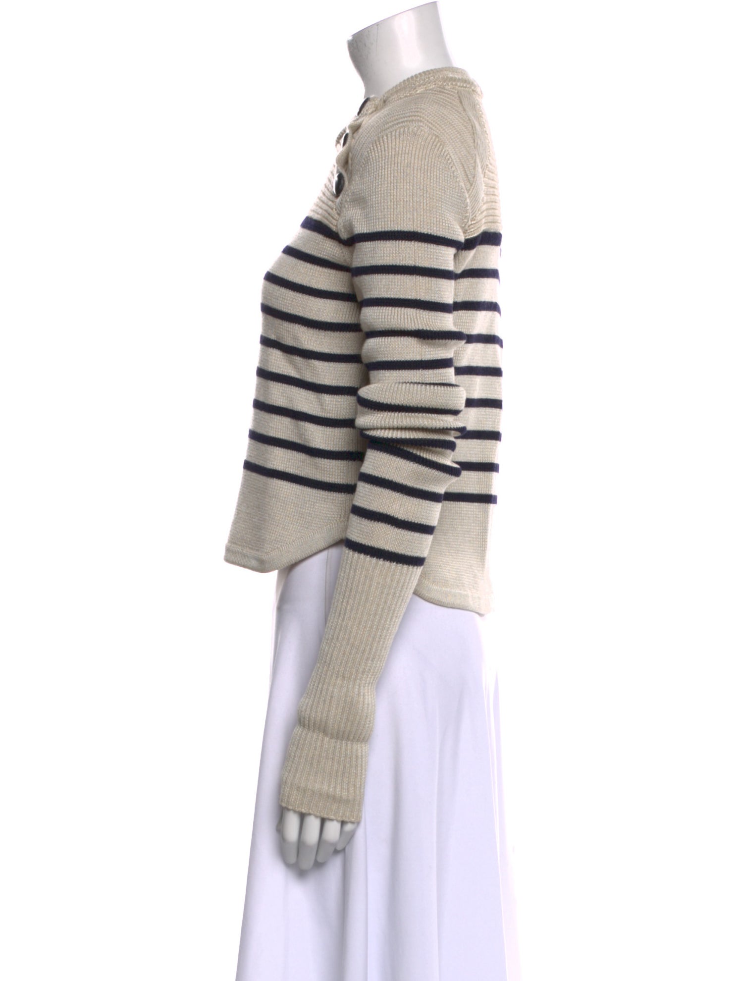 Isabel Marant Merino Wool Striped Sweater