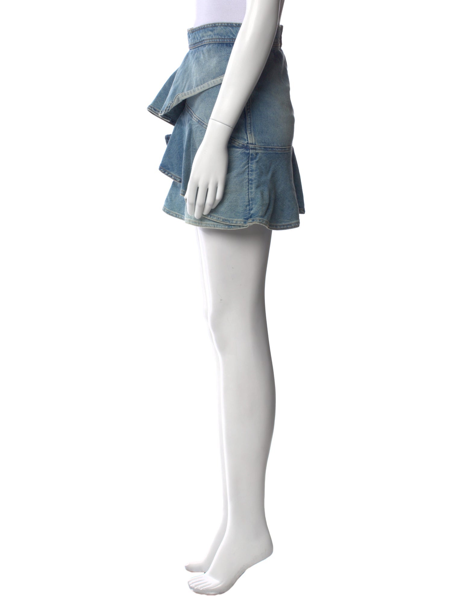 Isabel Marant Ruffle Embellishment Mini Skirt