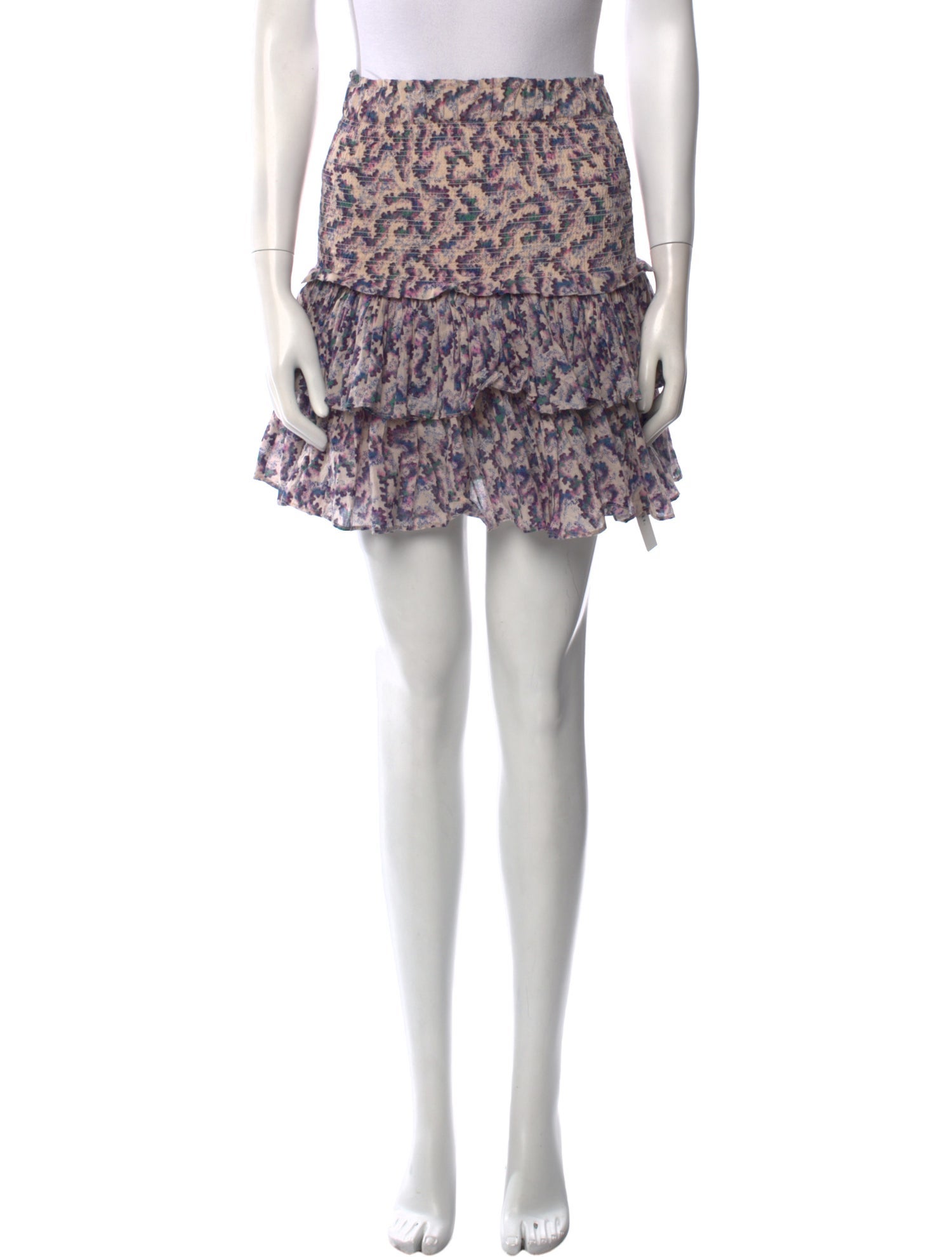 Isabel Marant Printed Mini Skirt