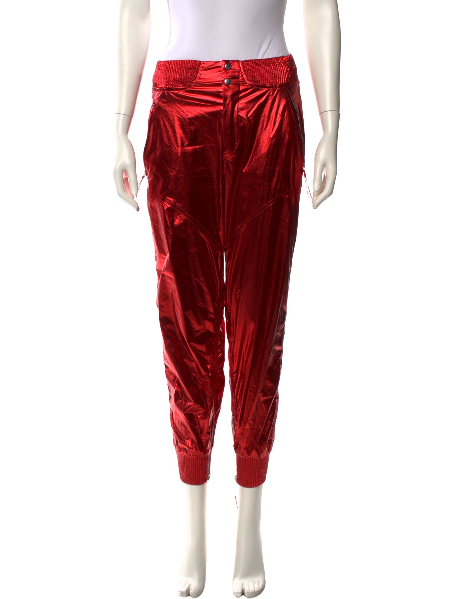 Isabel Marant Silk Skinny Leg Pants