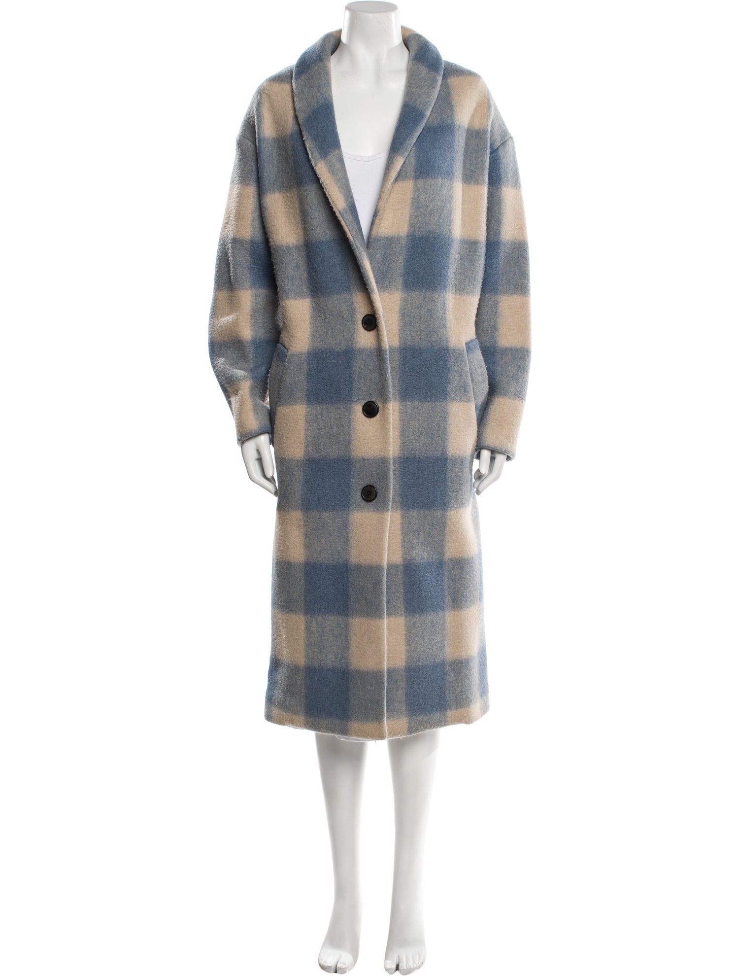 Isabel Marant Plaid Print Jacket