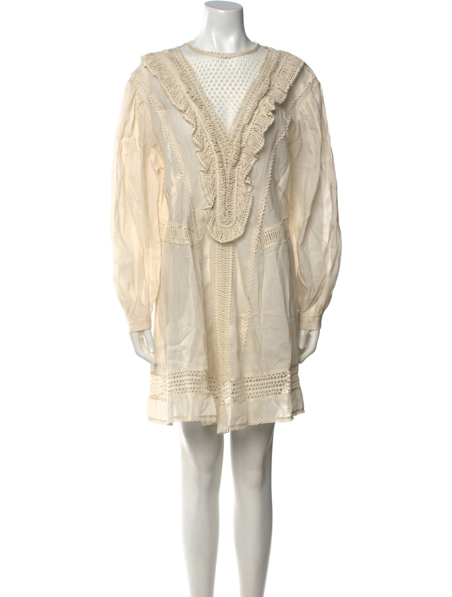 Isabel Marant Scoop Neck Mini Dress