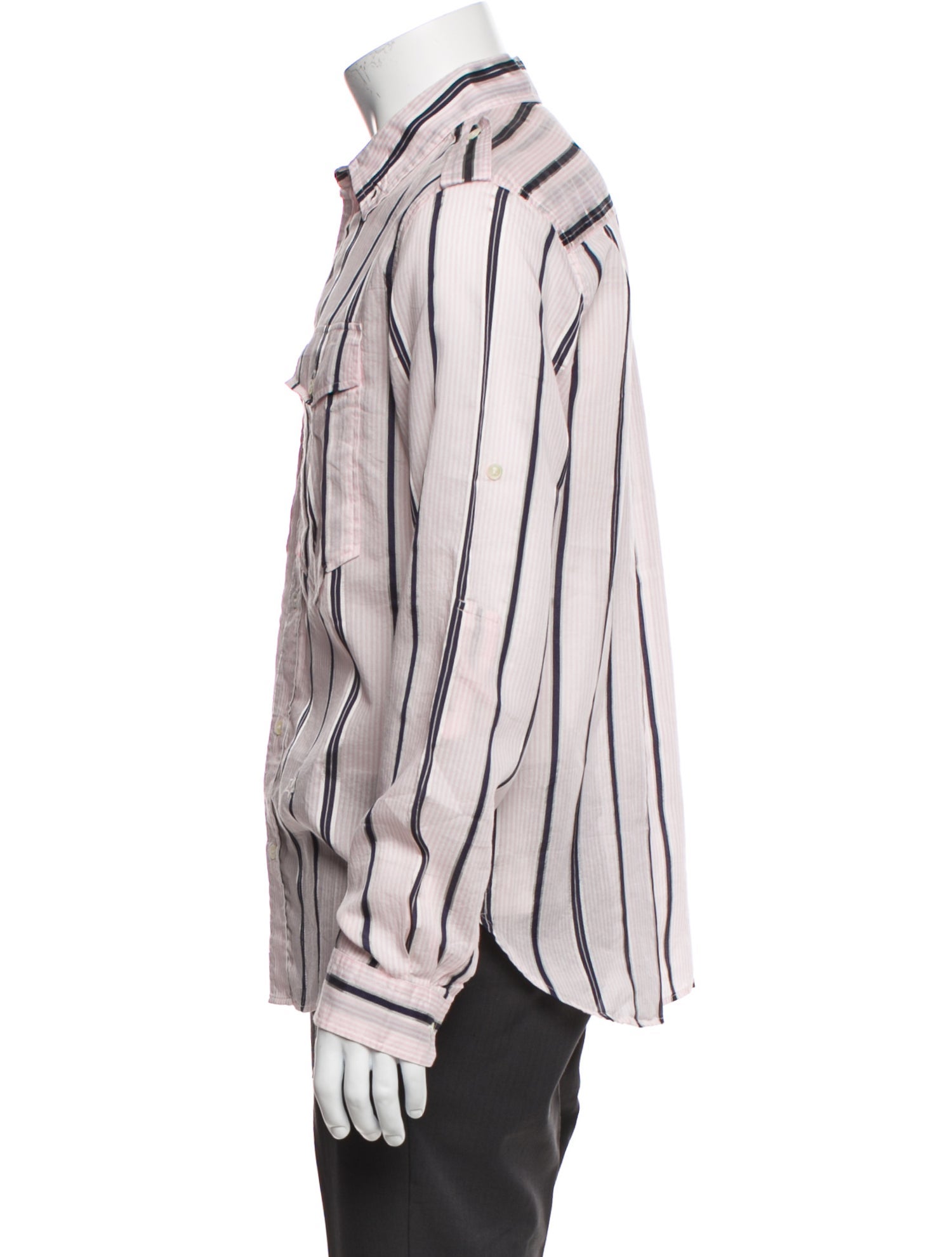 Isabel Marant Striped Long Sleeve Shirt