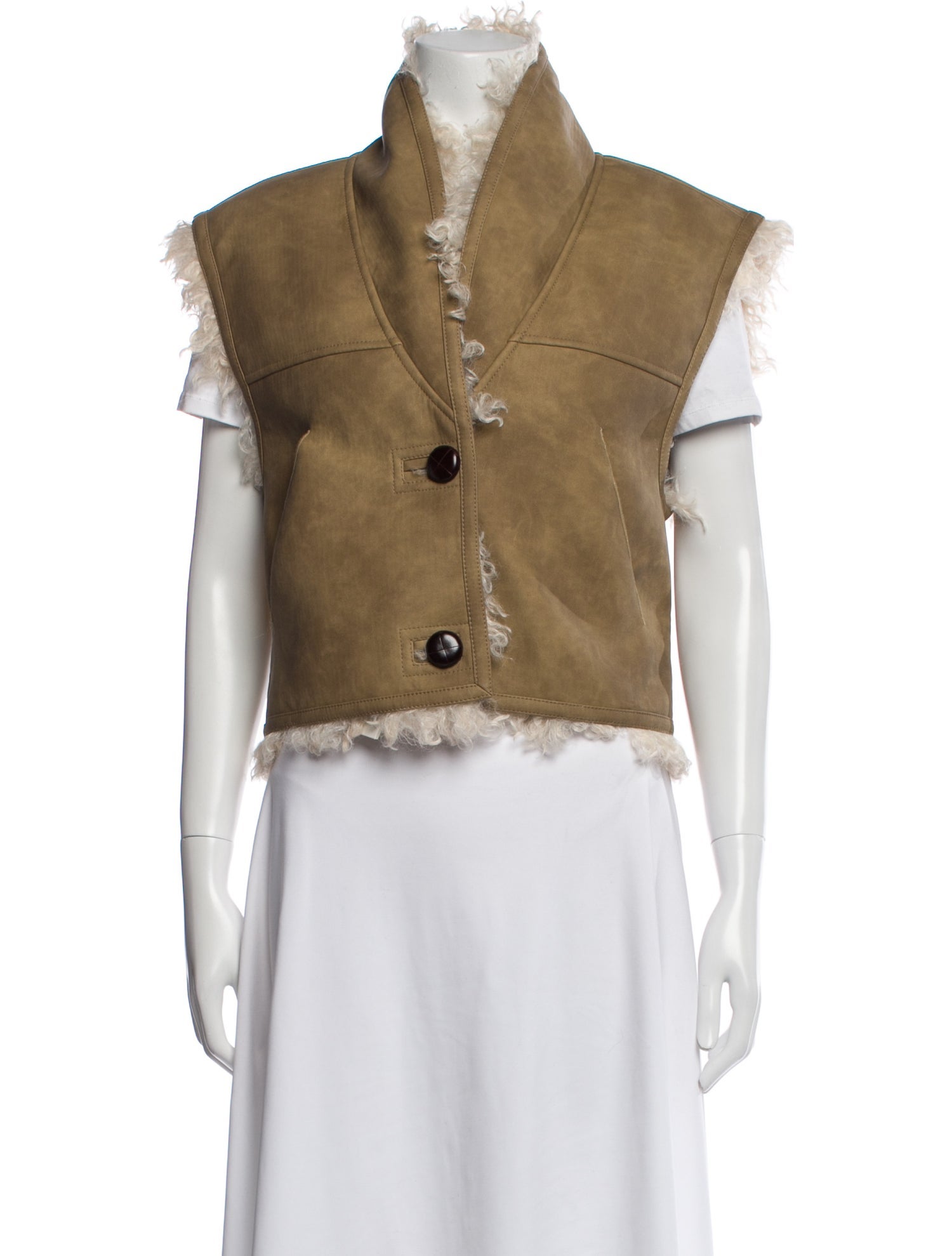Isabel Marant Faux Fur Vest w/ Tags
