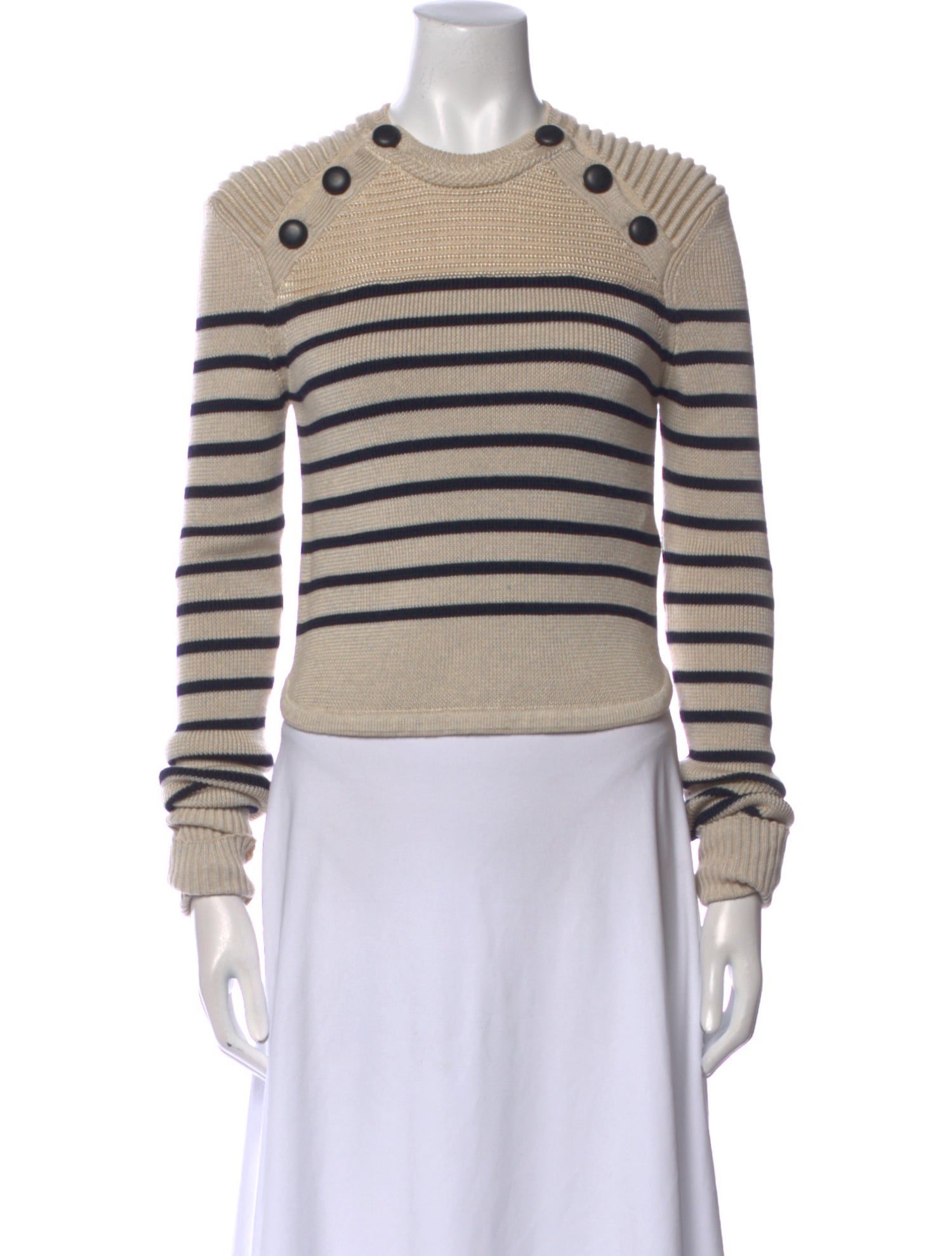 Isabel Marant Merino Wool Striped Sweater