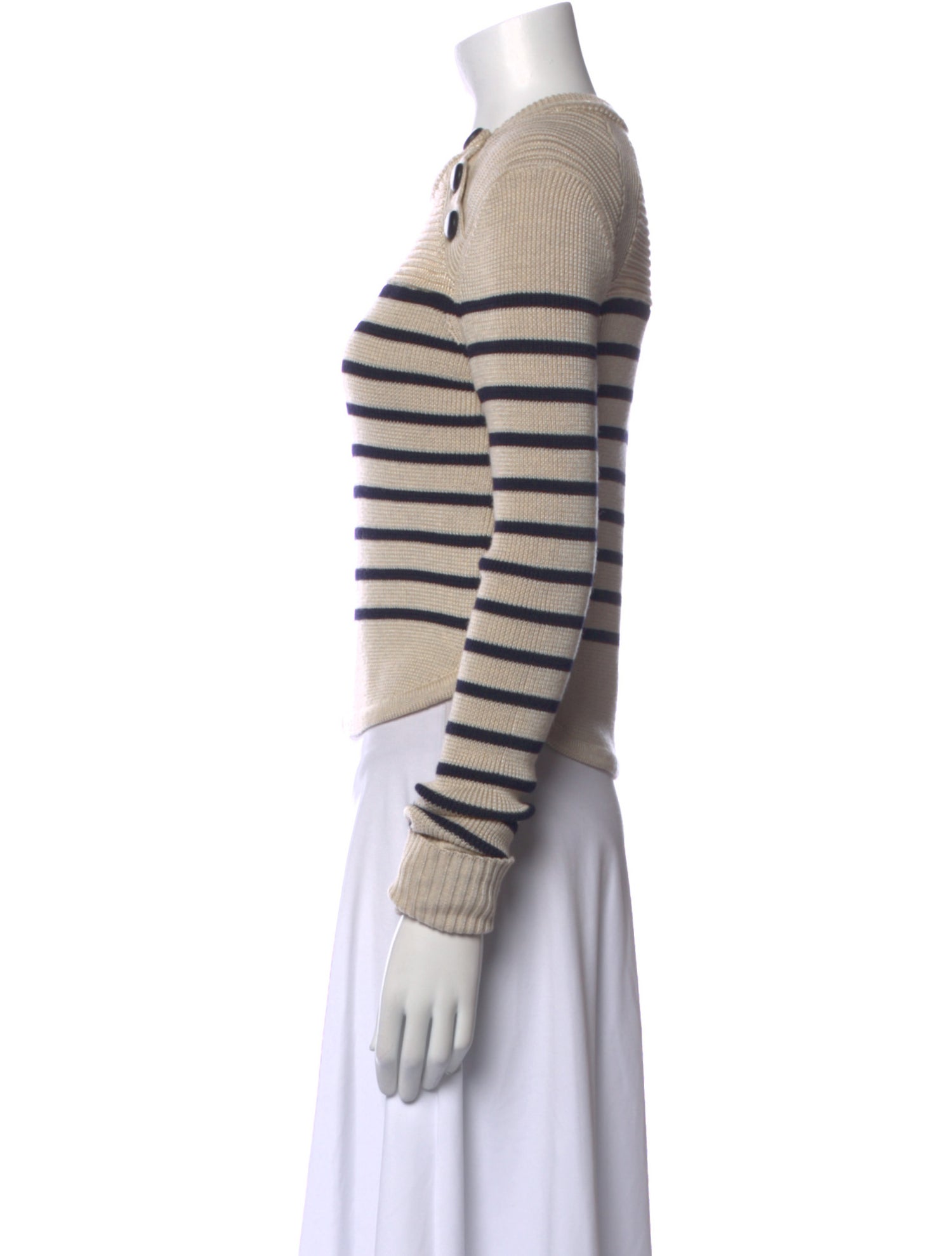 Isabel Marant Merino Wool Striped Sweater