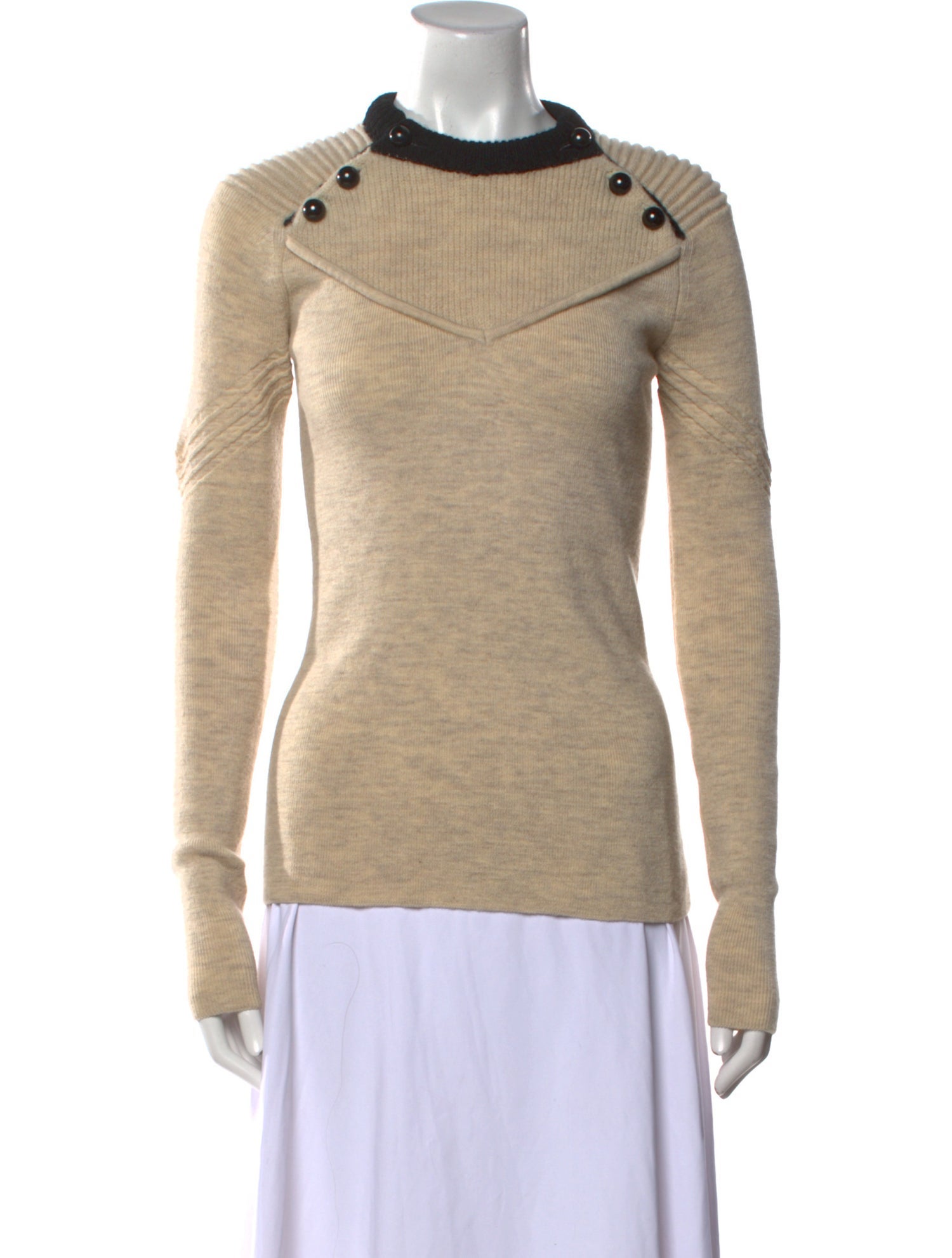Isabel Marant Wool Crew Neck Sweater