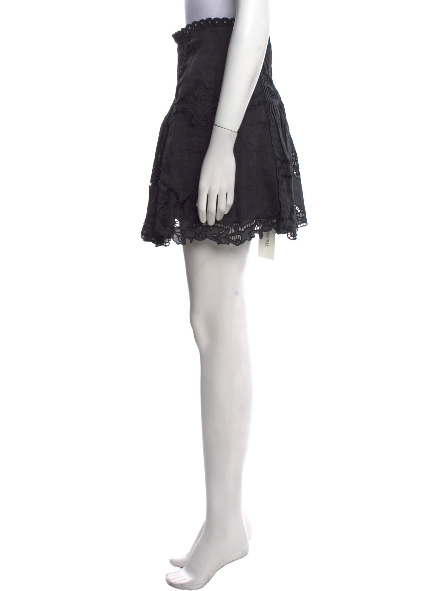 Isabel Marant Embroidered Accent Mini Skirt