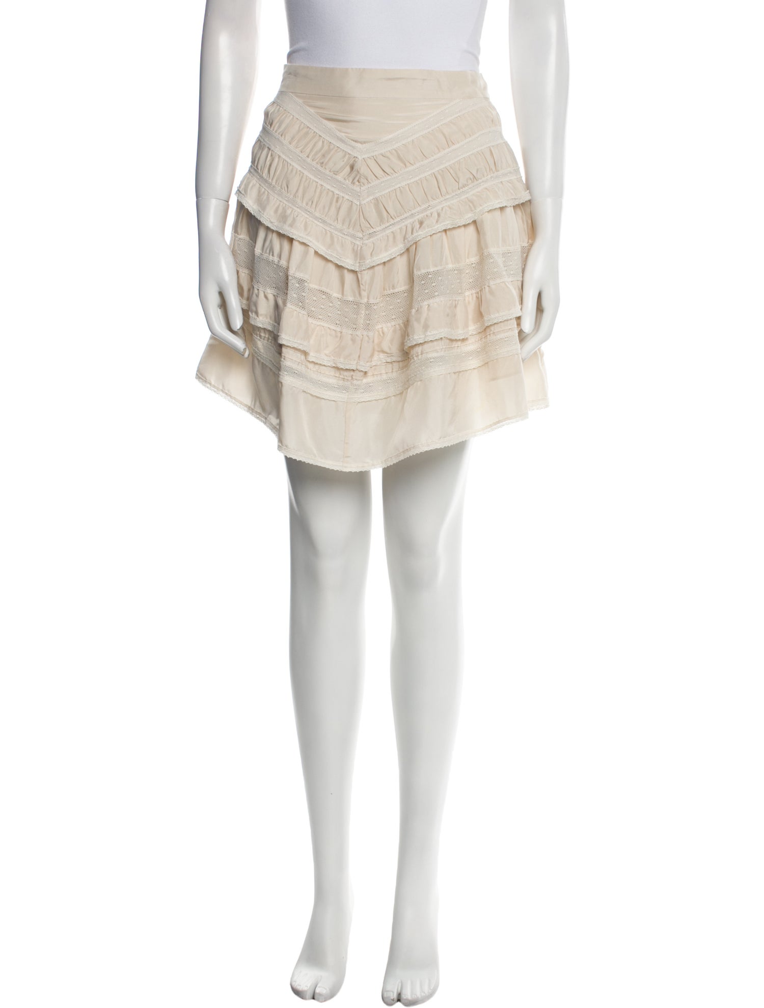 Isabel Marant Silk Mini Skirt