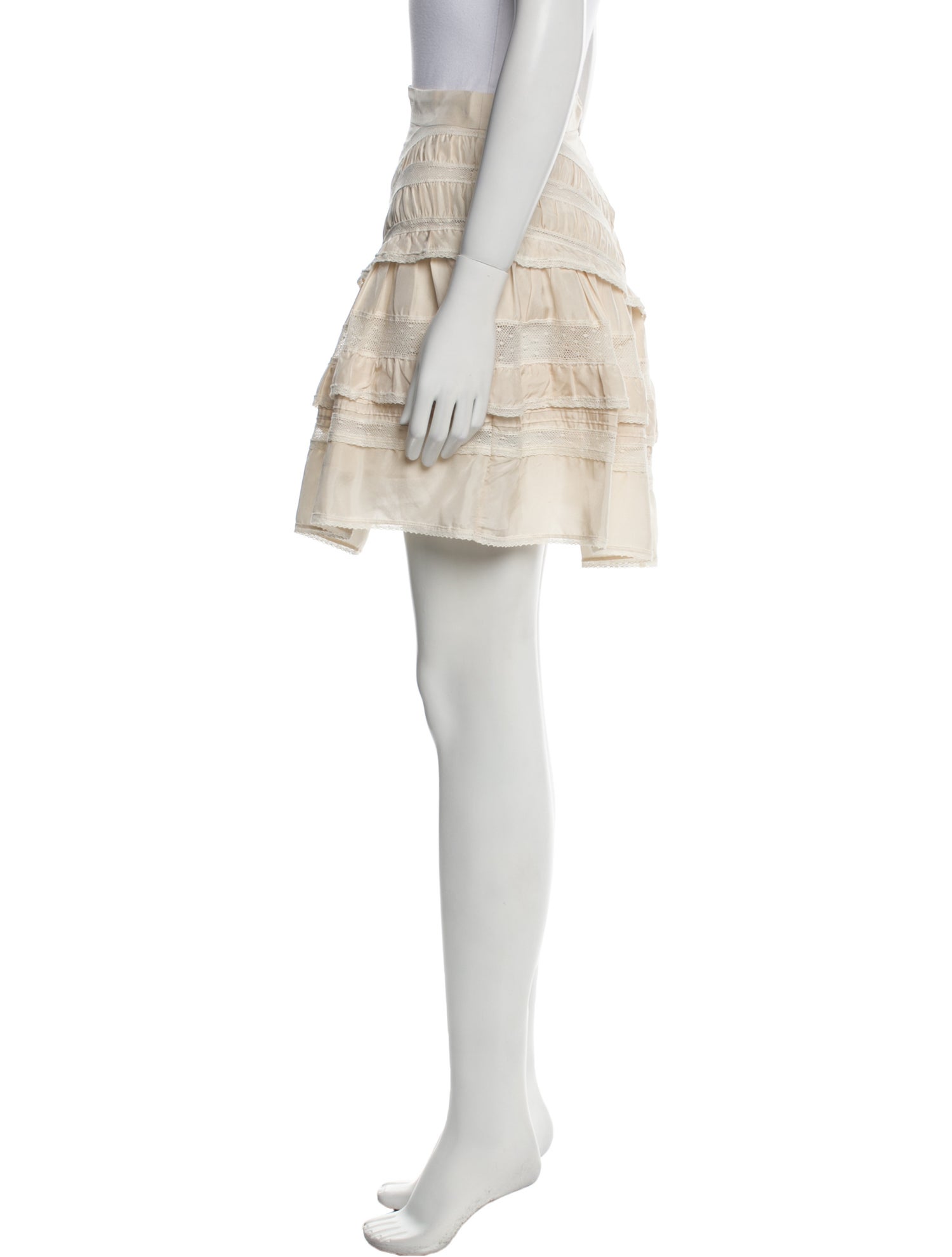 Isabel Marant Silk Mini Skirt