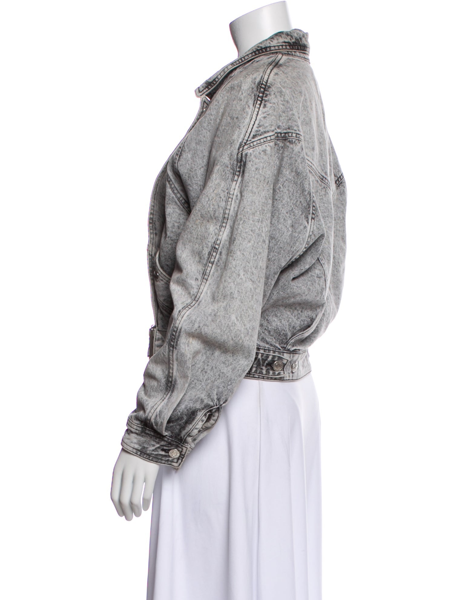 Isabel Marant Printed Denim Jacket