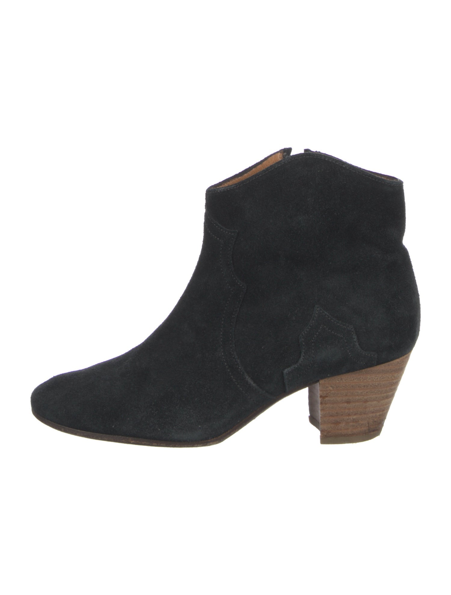 Isabel Marant Suede Western Boots