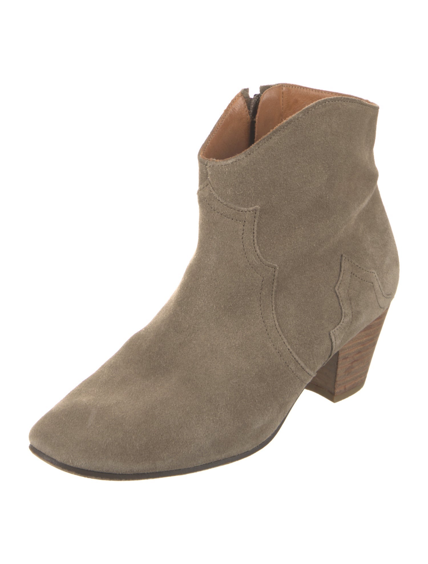Isabel Marant Suede Western Boots