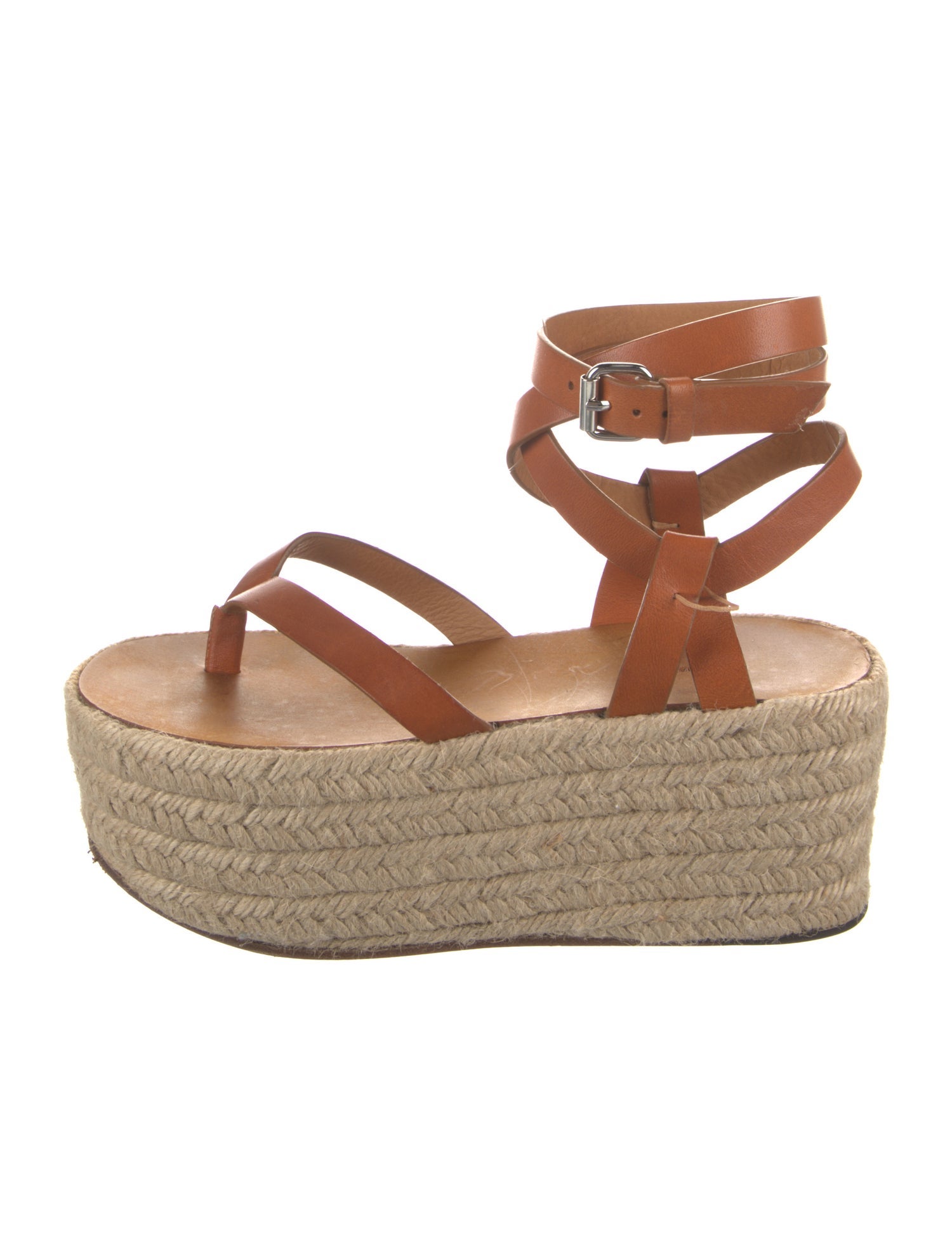 Isabel Marant Leather Espadrilles
